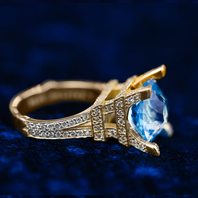 Eiffel Lumière Diamond Ring