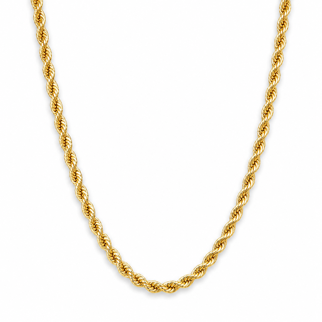 10k Gold Rope Chain 50cm 7.6g