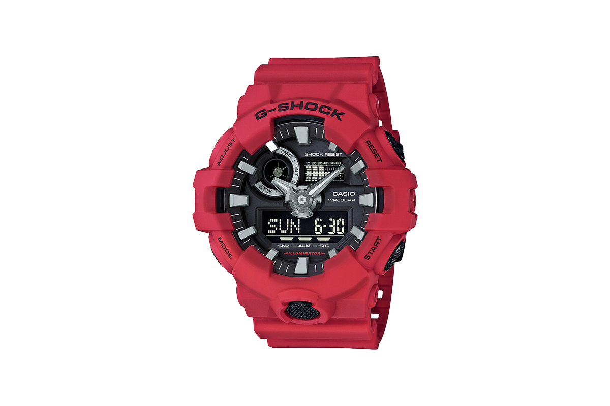G-SHOCK “Crimson Warrior” GA700-4A
