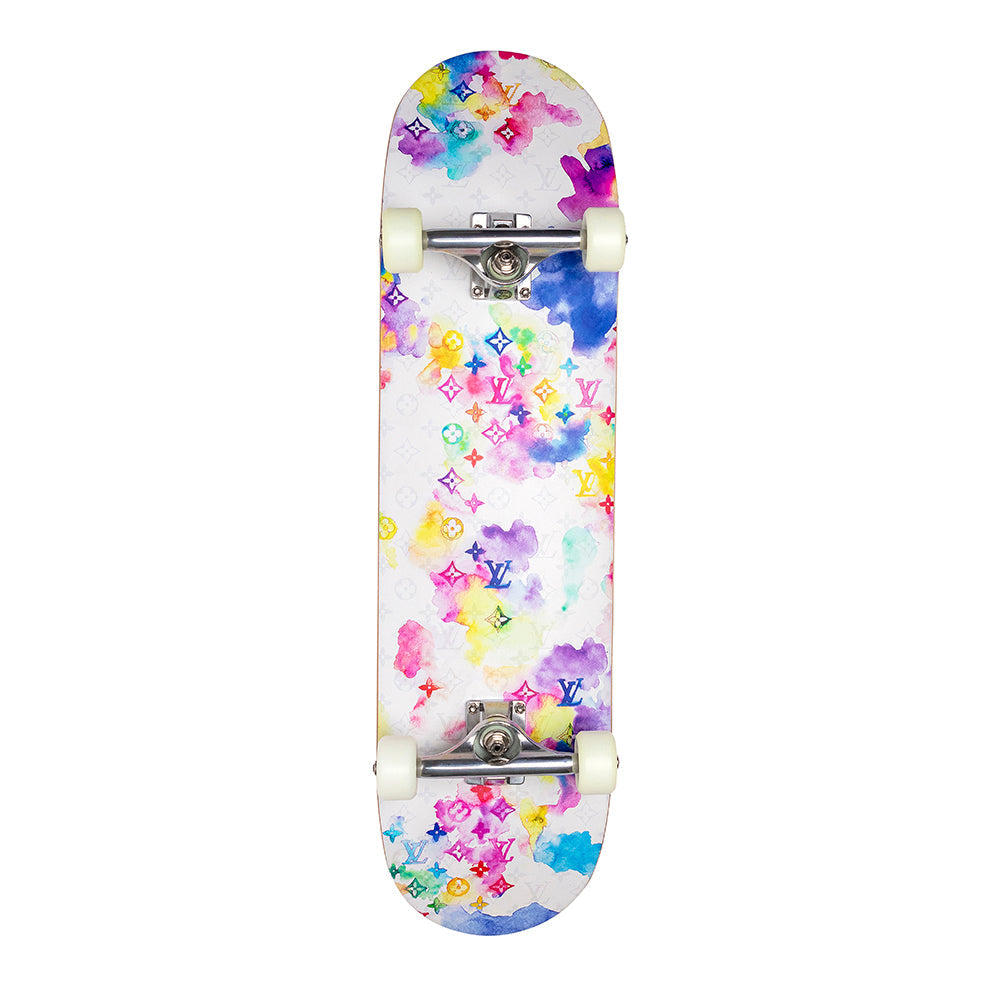Louis Vuitton Watercolor Skateboard GI0622 Virgil Abloh Rare Collectible
