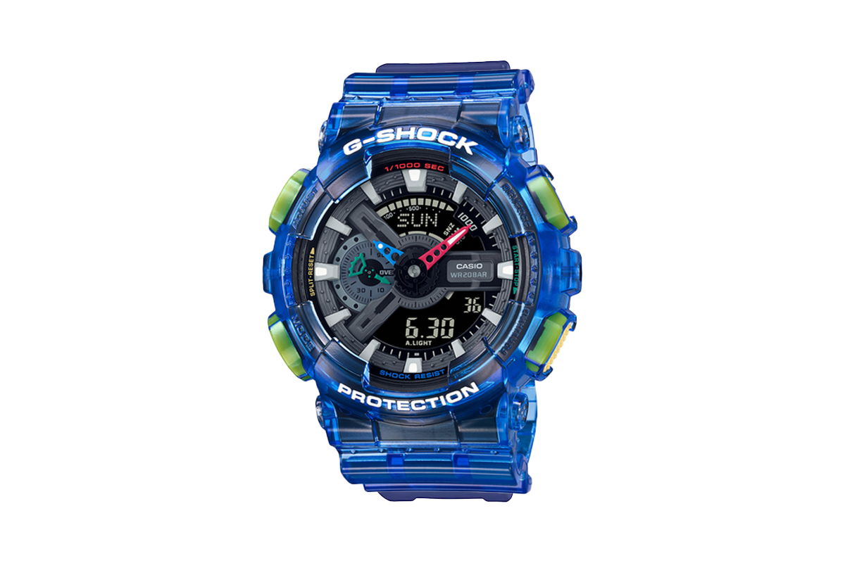 Casio G-Shock GA-110JT-2A Blue Translucent Edition