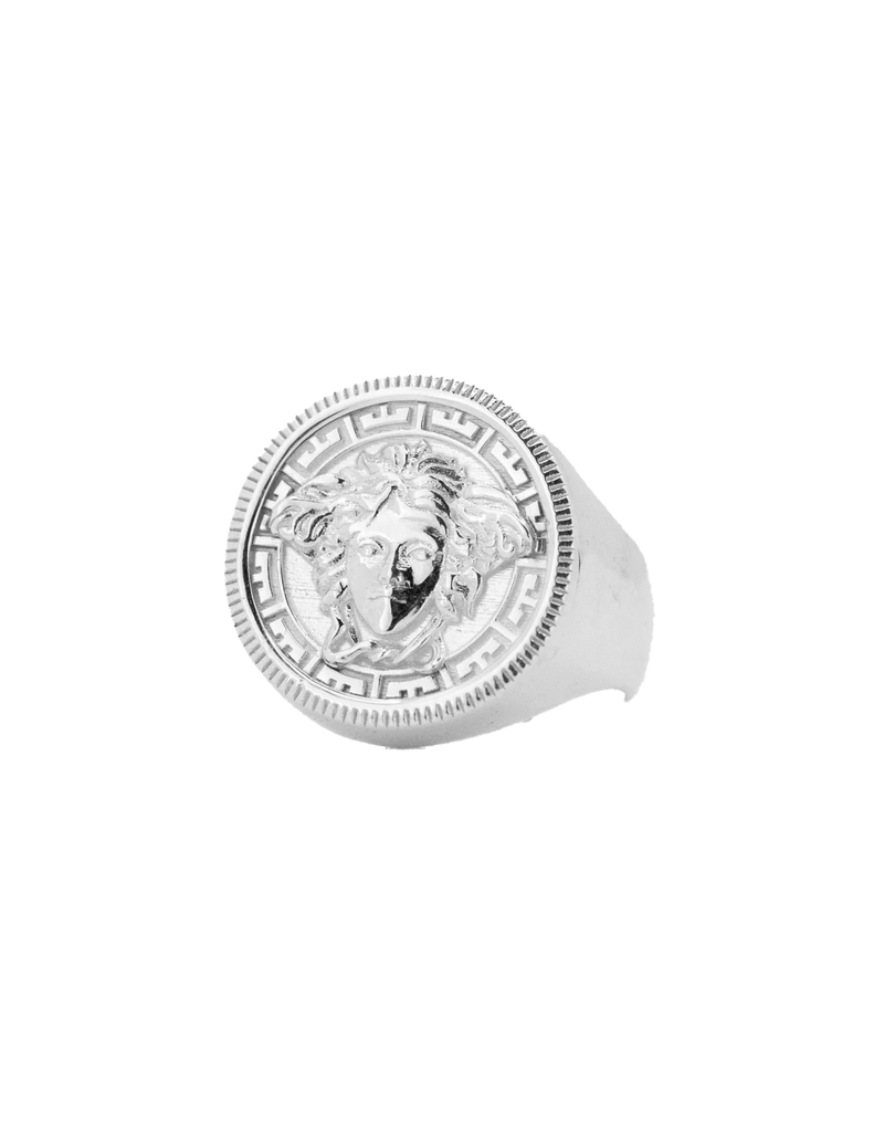 Medusa Sterling Silver Ring