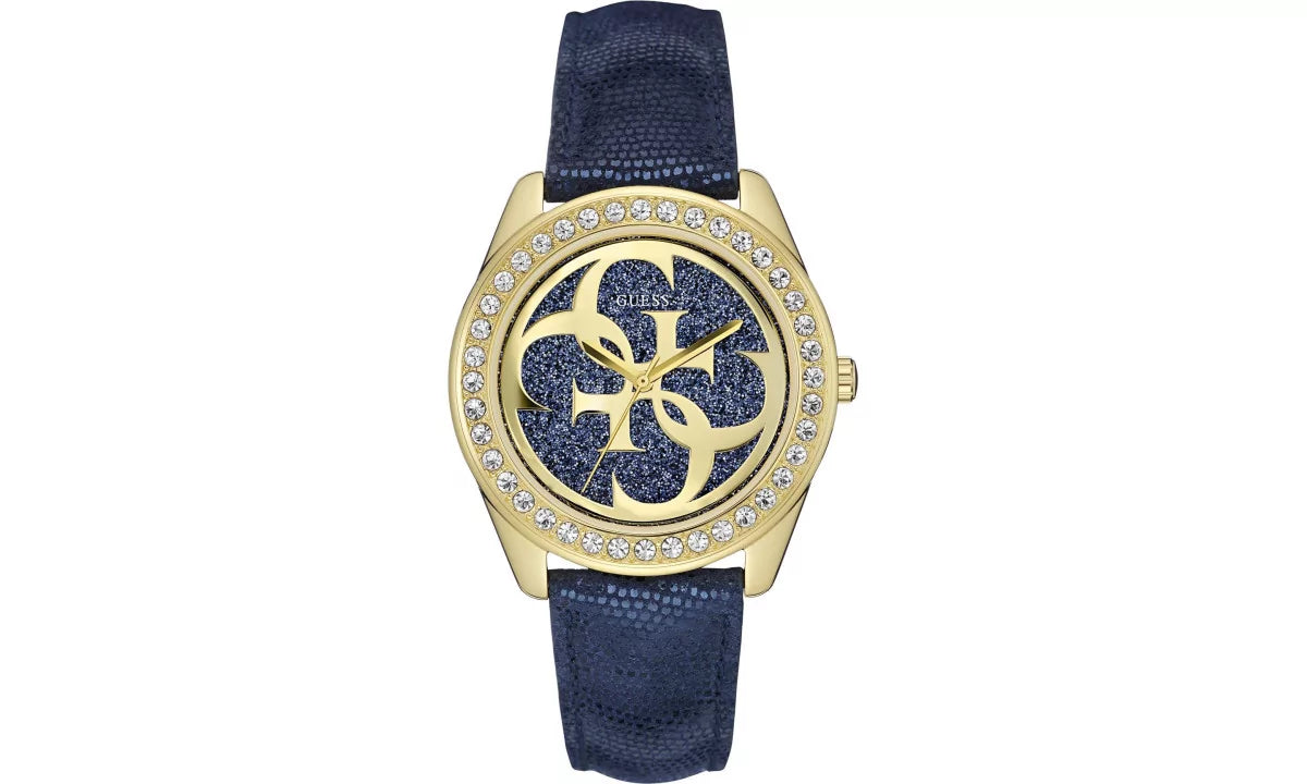 Guess Twist Ladies Fashion Watch – W0627L12 Blue & Gold