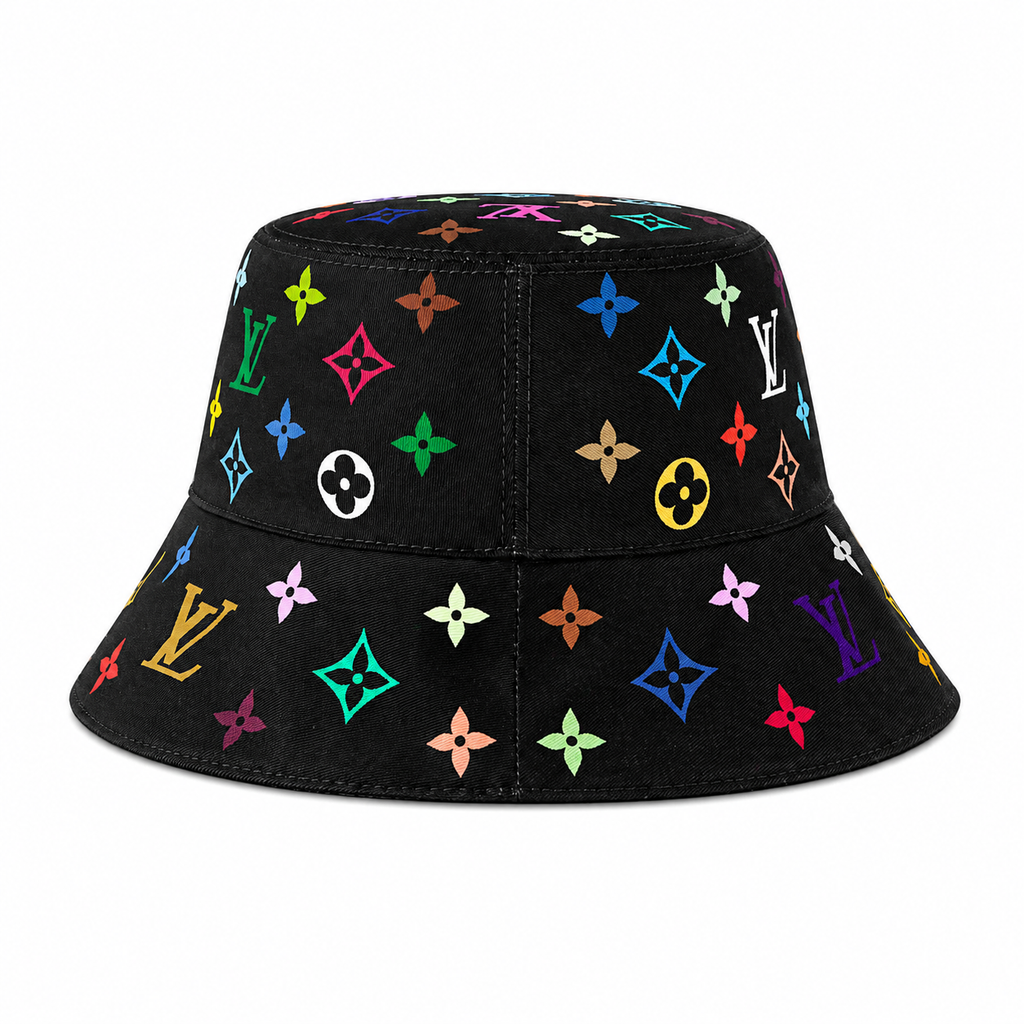Louis Vuitton x Takashi Murakami Superflat Bucket Hat Multicolour Reversible