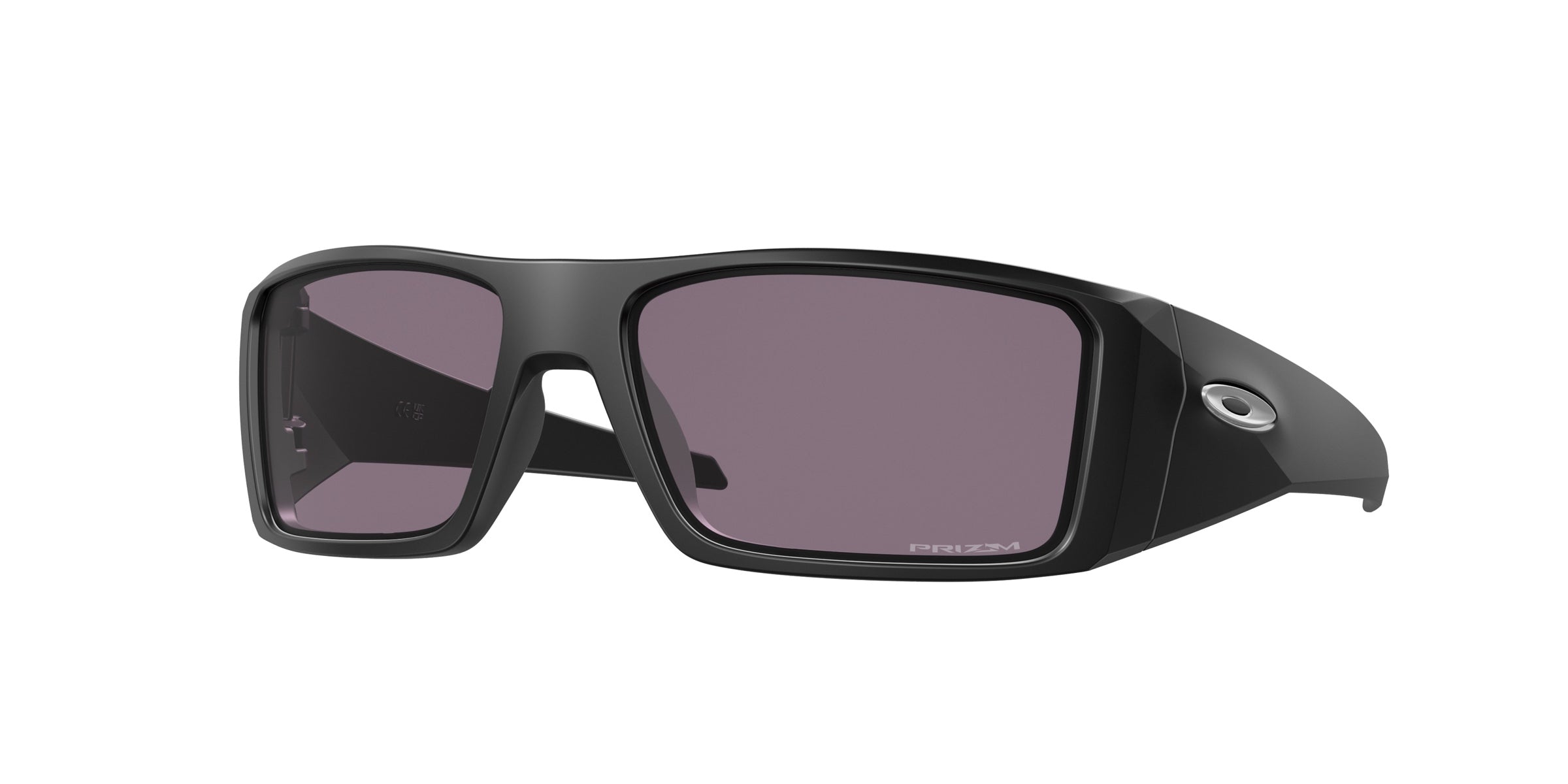 Oakley 0OO9231 Heliostat Sunglasses in Matte black with Prizm grey lenses