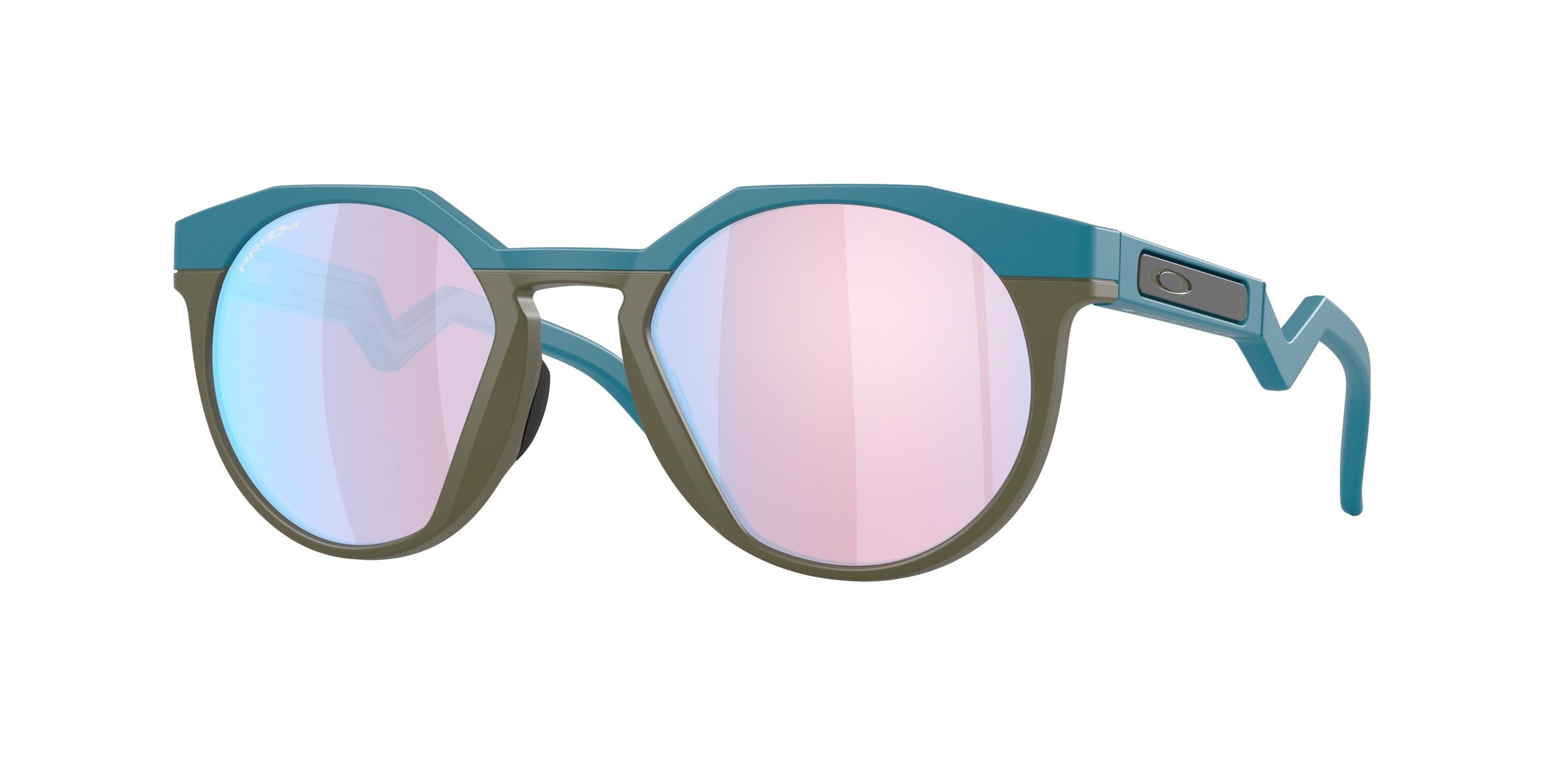 Oakley 0OO9242 HSTN Sunglasses in Matte balsam with Prizm snow sapphire lenses