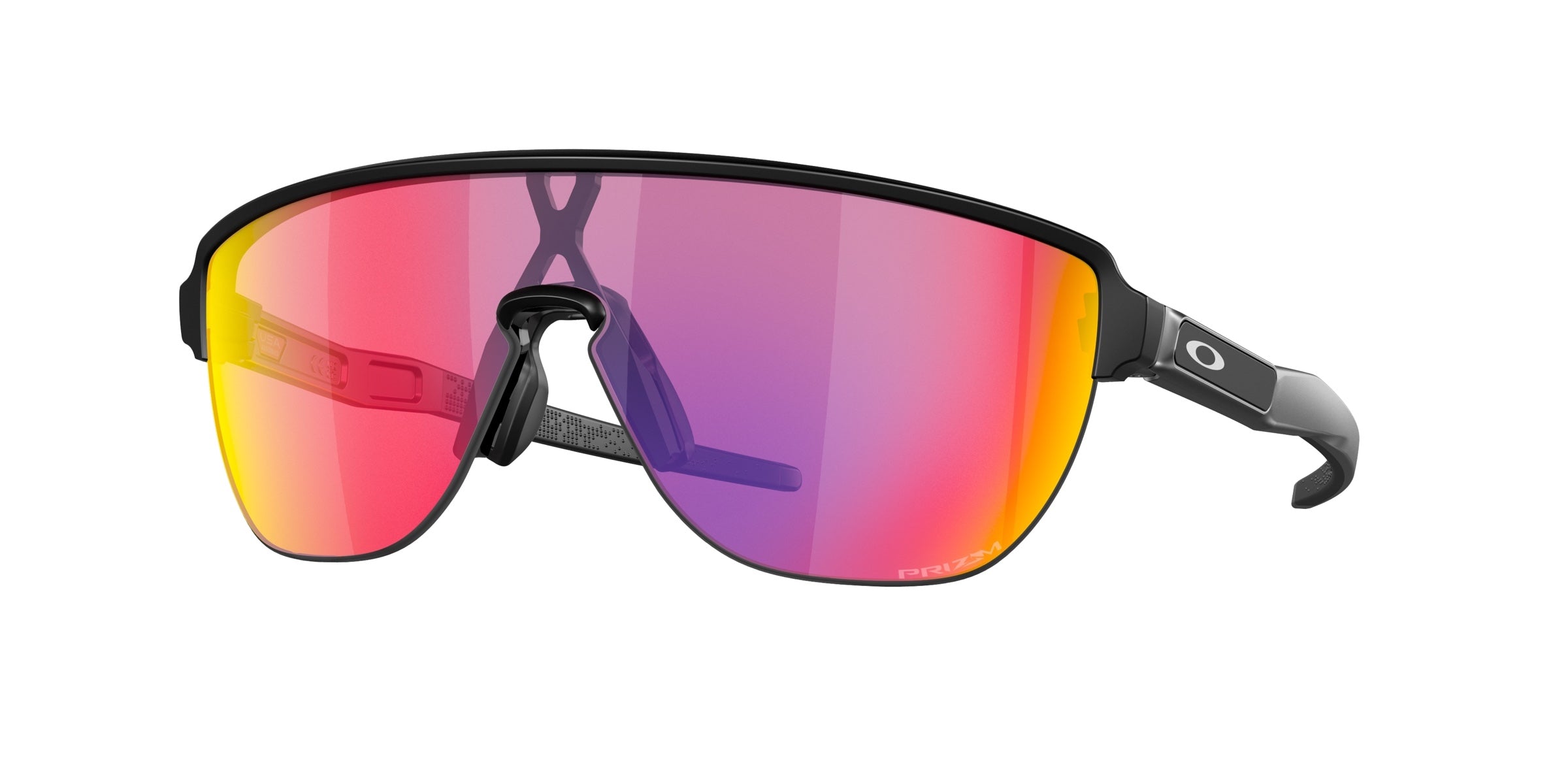 Oakley 0OO9248 Corridor Sunglasses in Matte black with Prizm road lenses