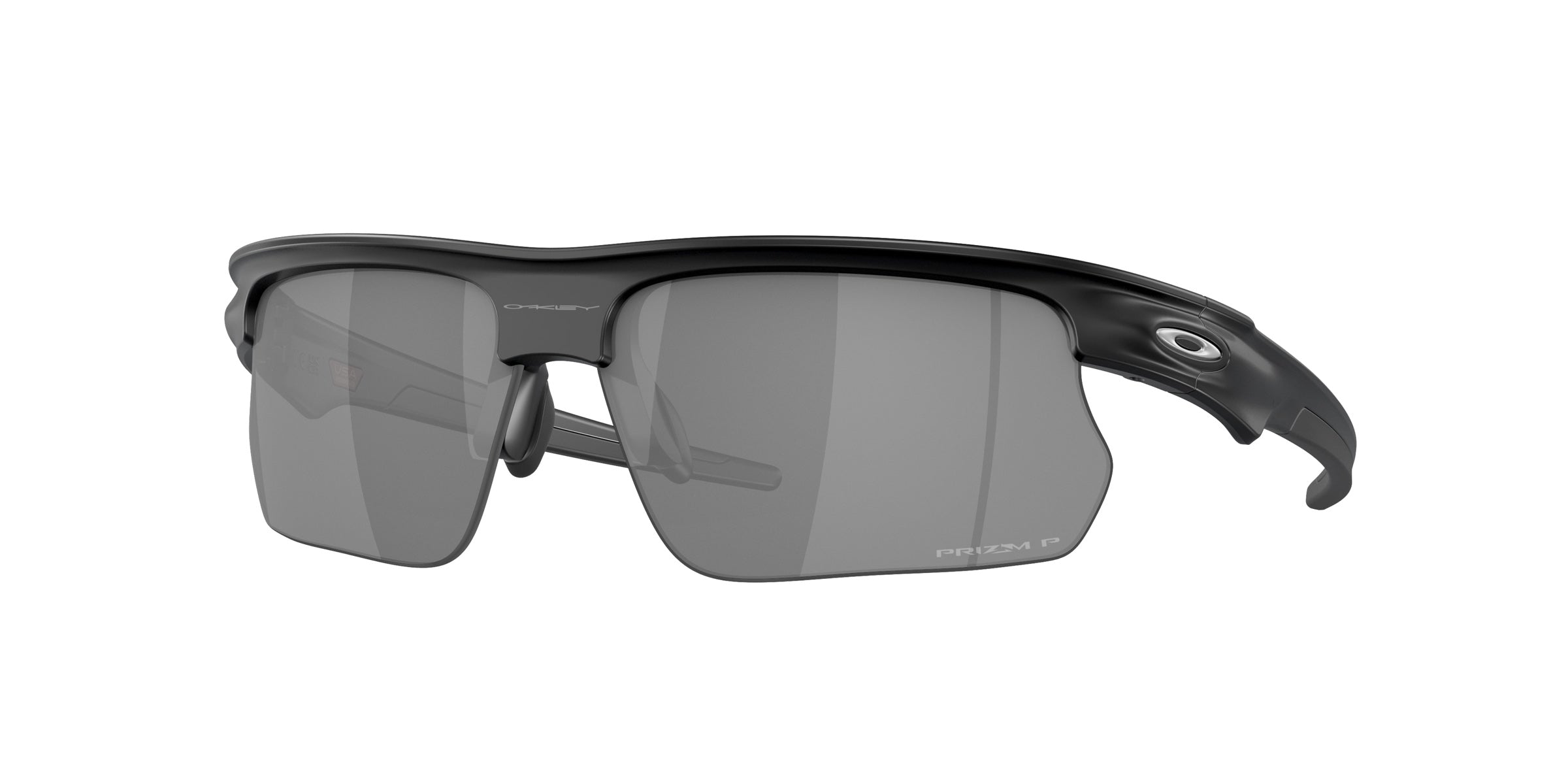 Oakley 0OO9400 Bisphaera Sunglasses in Matte black with Prizm black polarized lenses