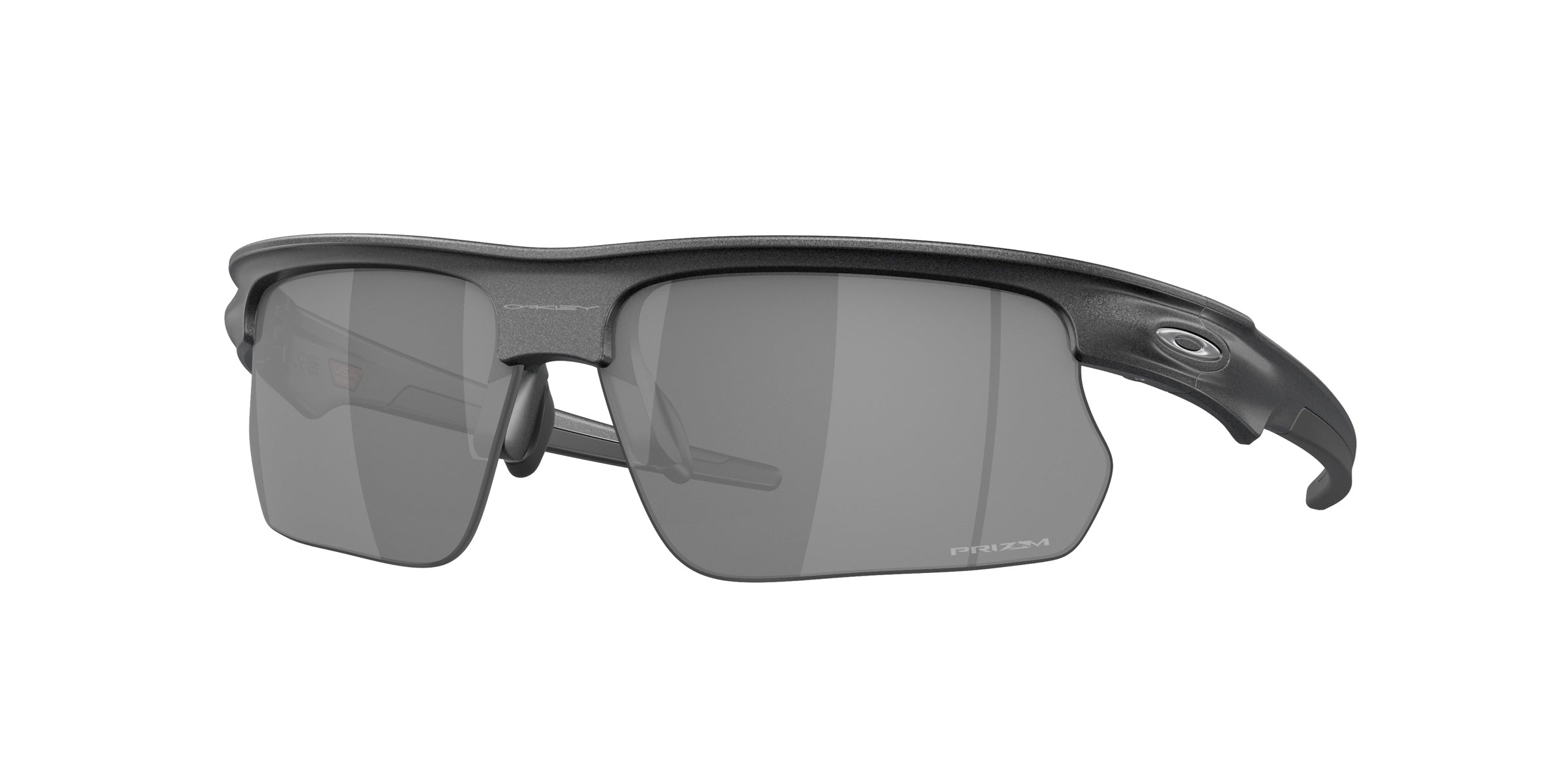 Oakley 0OO9400 Bisphaera Sunglasses in Steel with Prizm black lenses