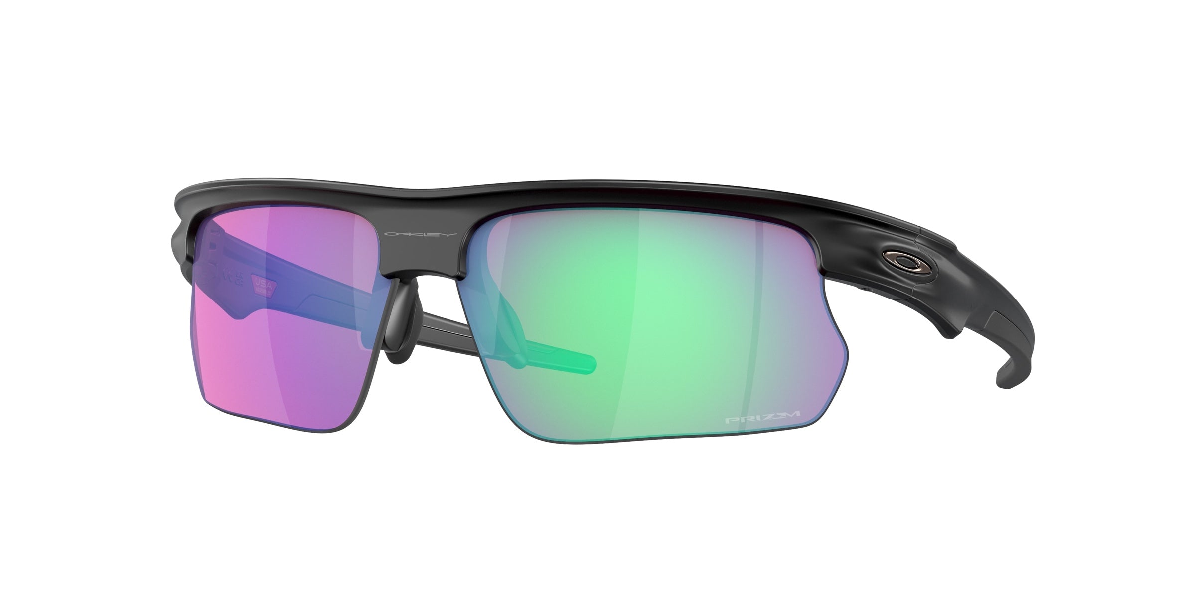 Oakley 0OO9400 Bisphaera Sunglasses in Matte black with Prizm golf lenses