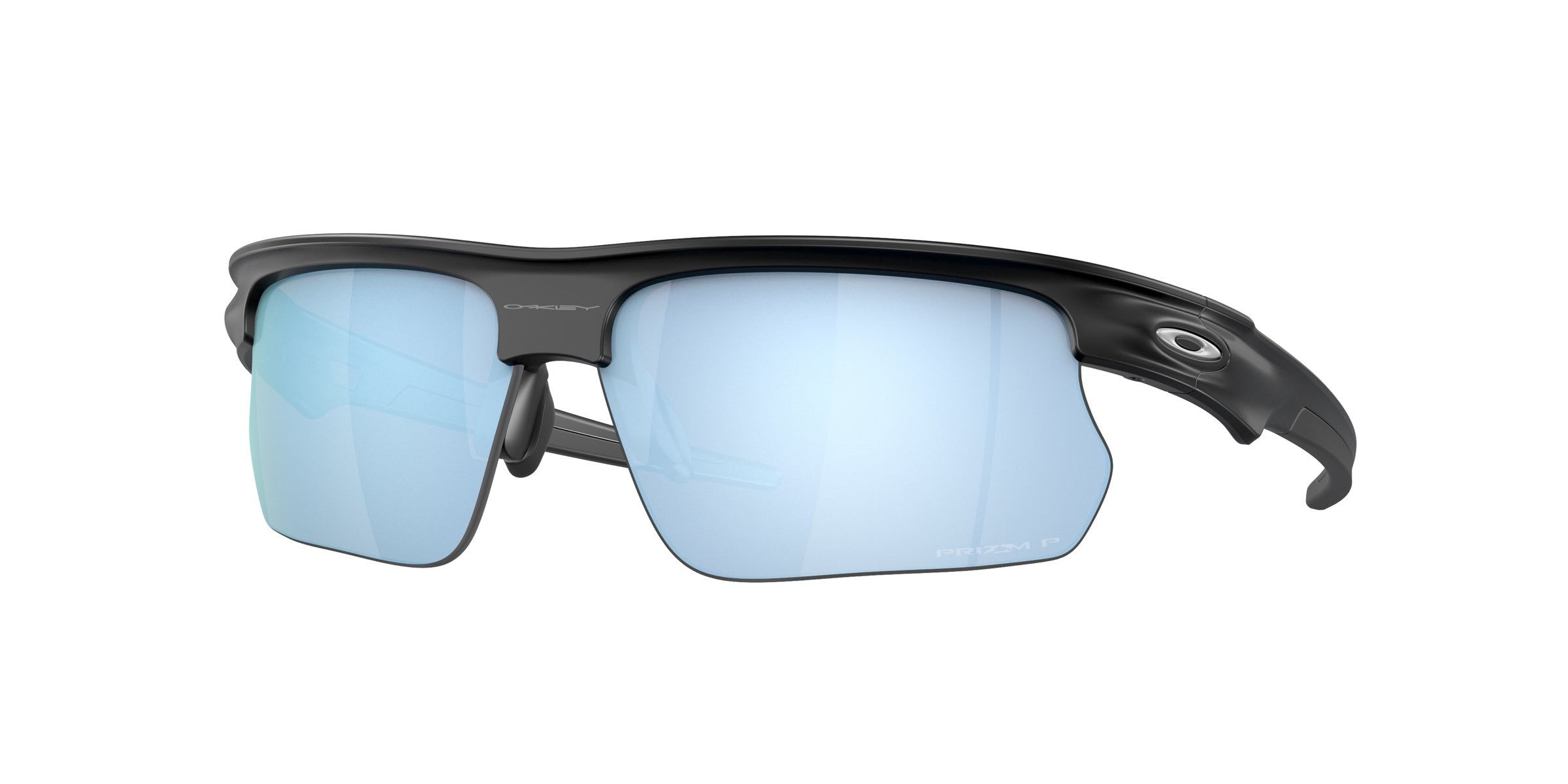 Oakley 0OO9400 Bisphaera Sunglasses in Matte black with Prizm deep water polarized lenses