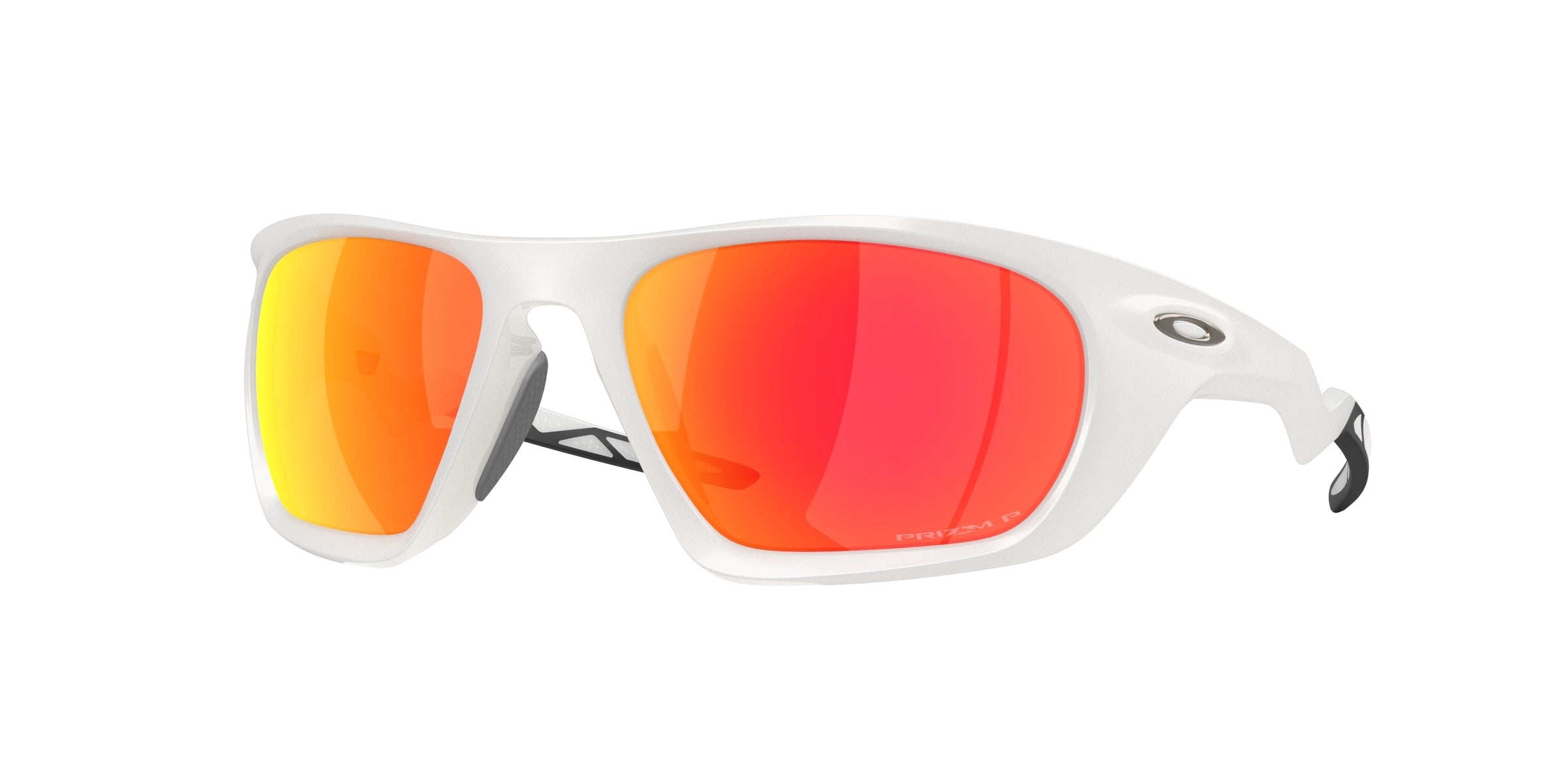 Oakley 0OO9431 Lateralis Sunglasses in Matt vapor with Prizm ruby polarized lenses