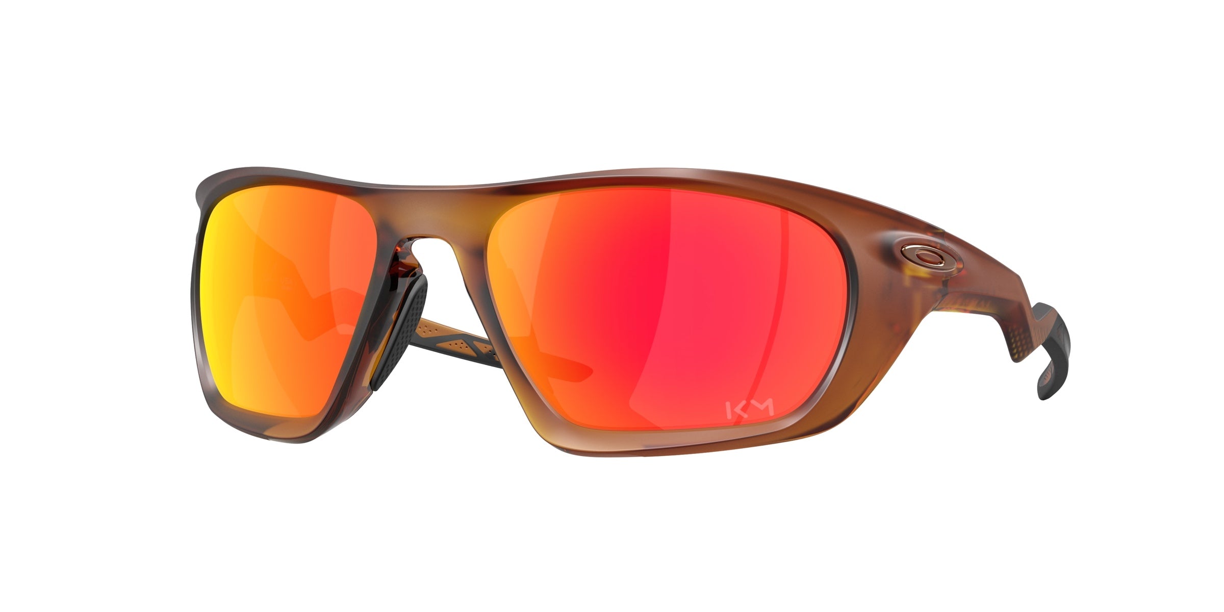 Oakley 0OO9431 Lateralis Sunglasses in Matte dark amber with Prizm ruby lenses