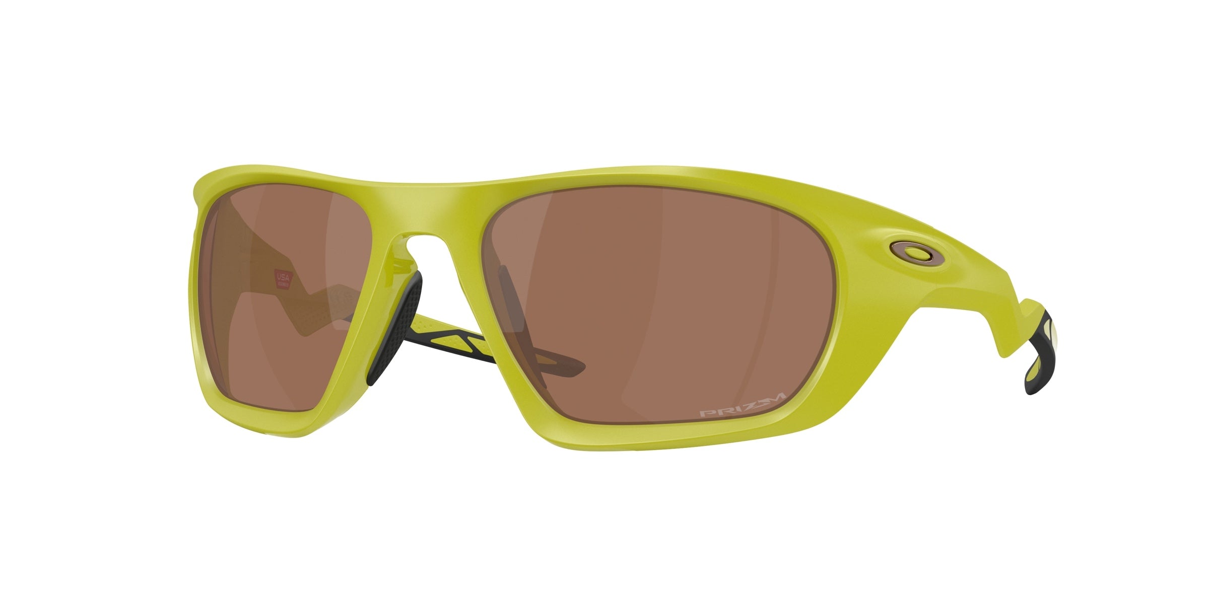 Oakley 0OO9431 Lateralis Sunglasses in Cactus with Prizm tungsten lenses