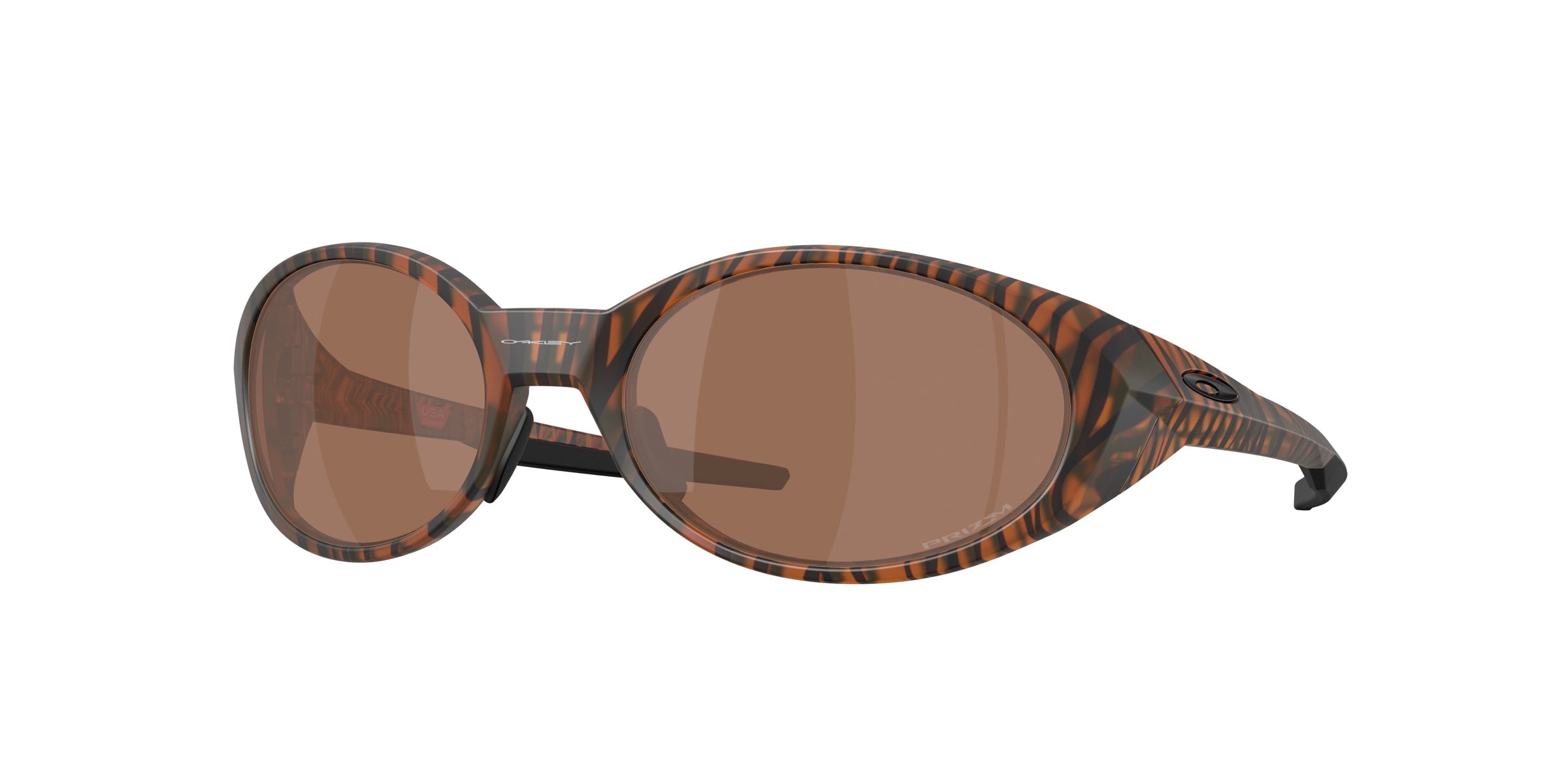 Oakley 0OO9438 Eyejacket Redux Sunglasses in Dark amber bengal with Prizm tungsten lenses