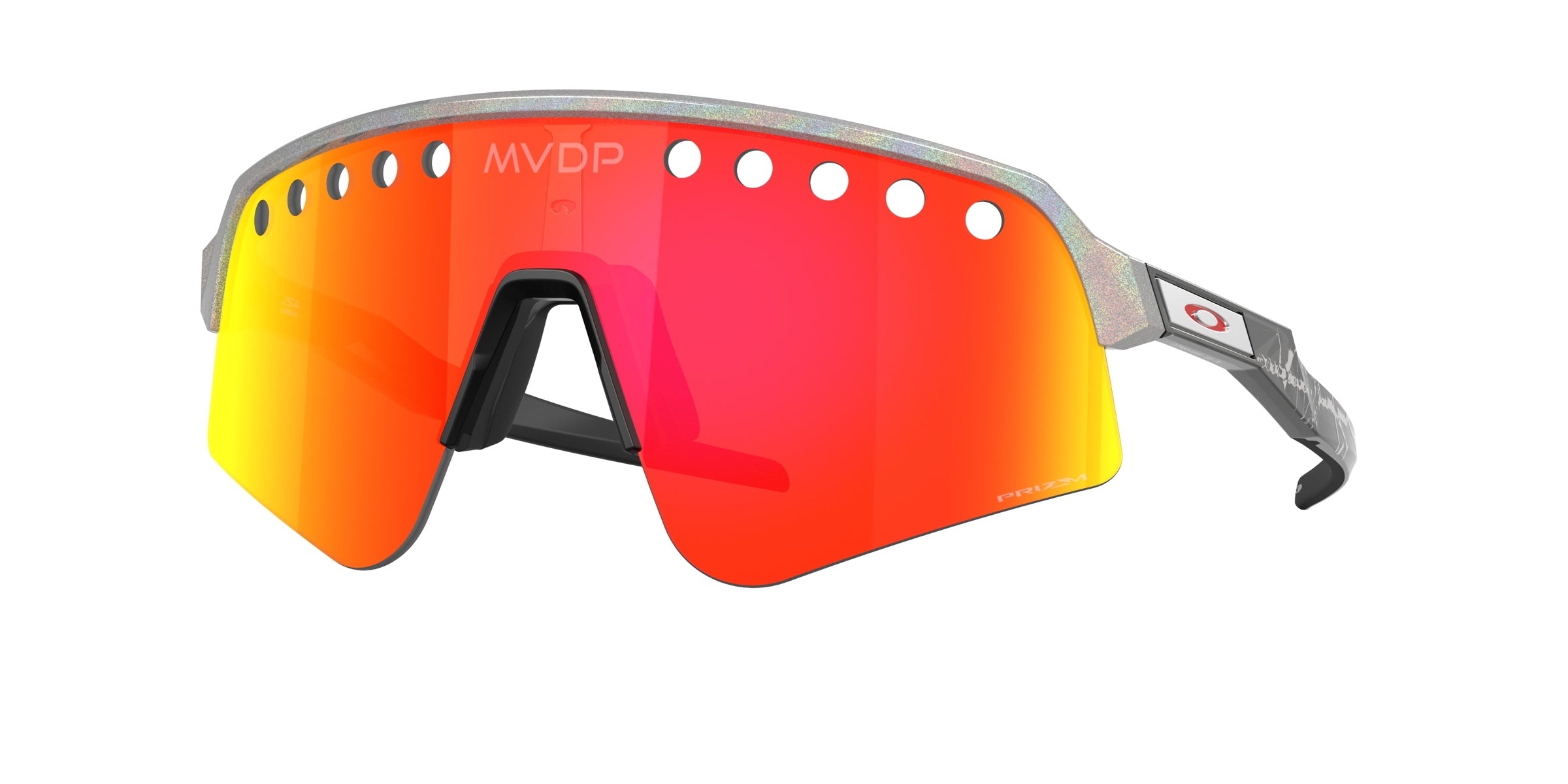 Oakley 0OO9465 Sutro Lite Sweep Sunglasses in Space dust with Prizm ruby lenses