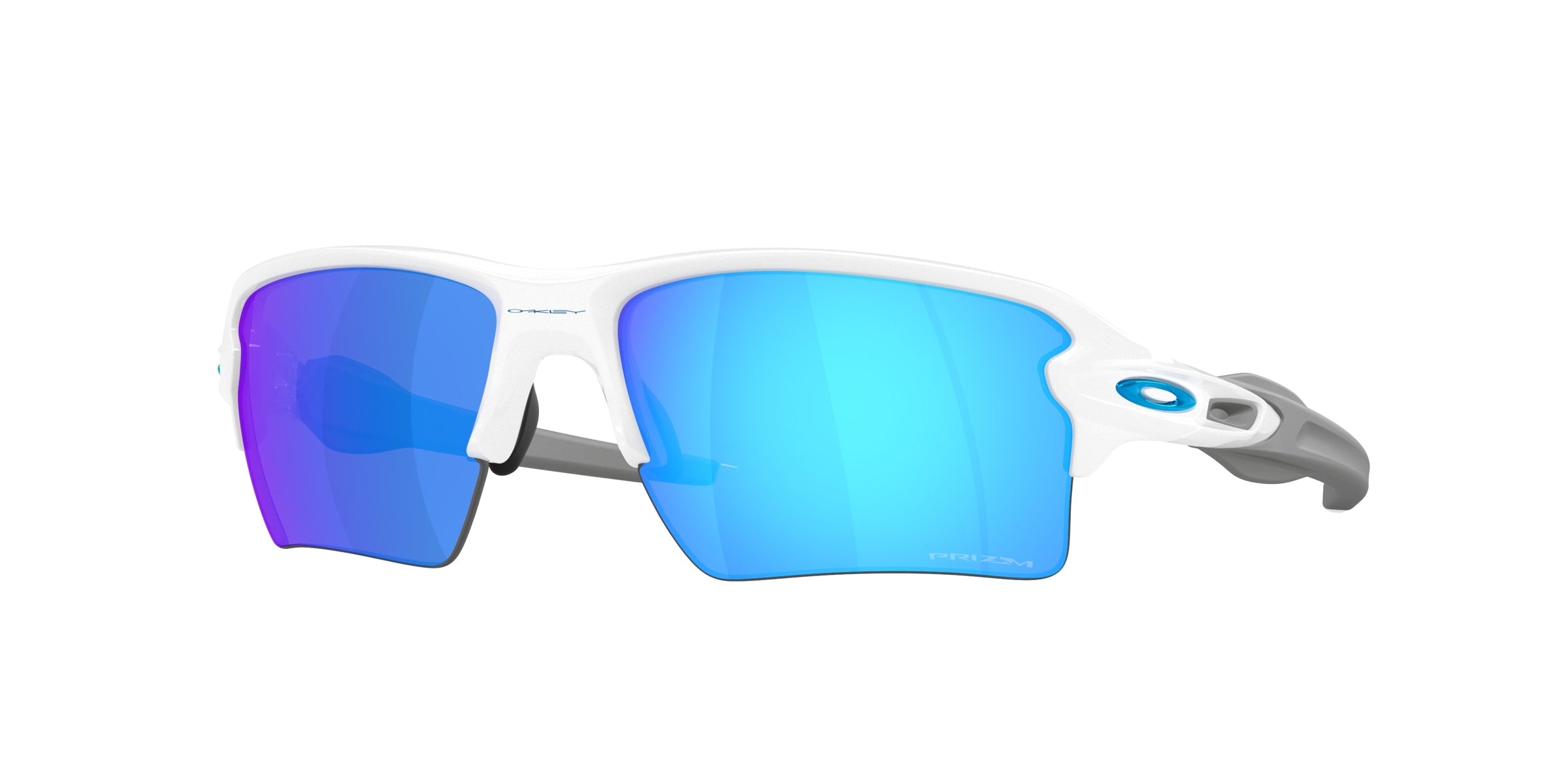 Oakley 0OO9488 Flak 2.0 XXL Sunglasses in Polished white with Prizm sapphire lenses