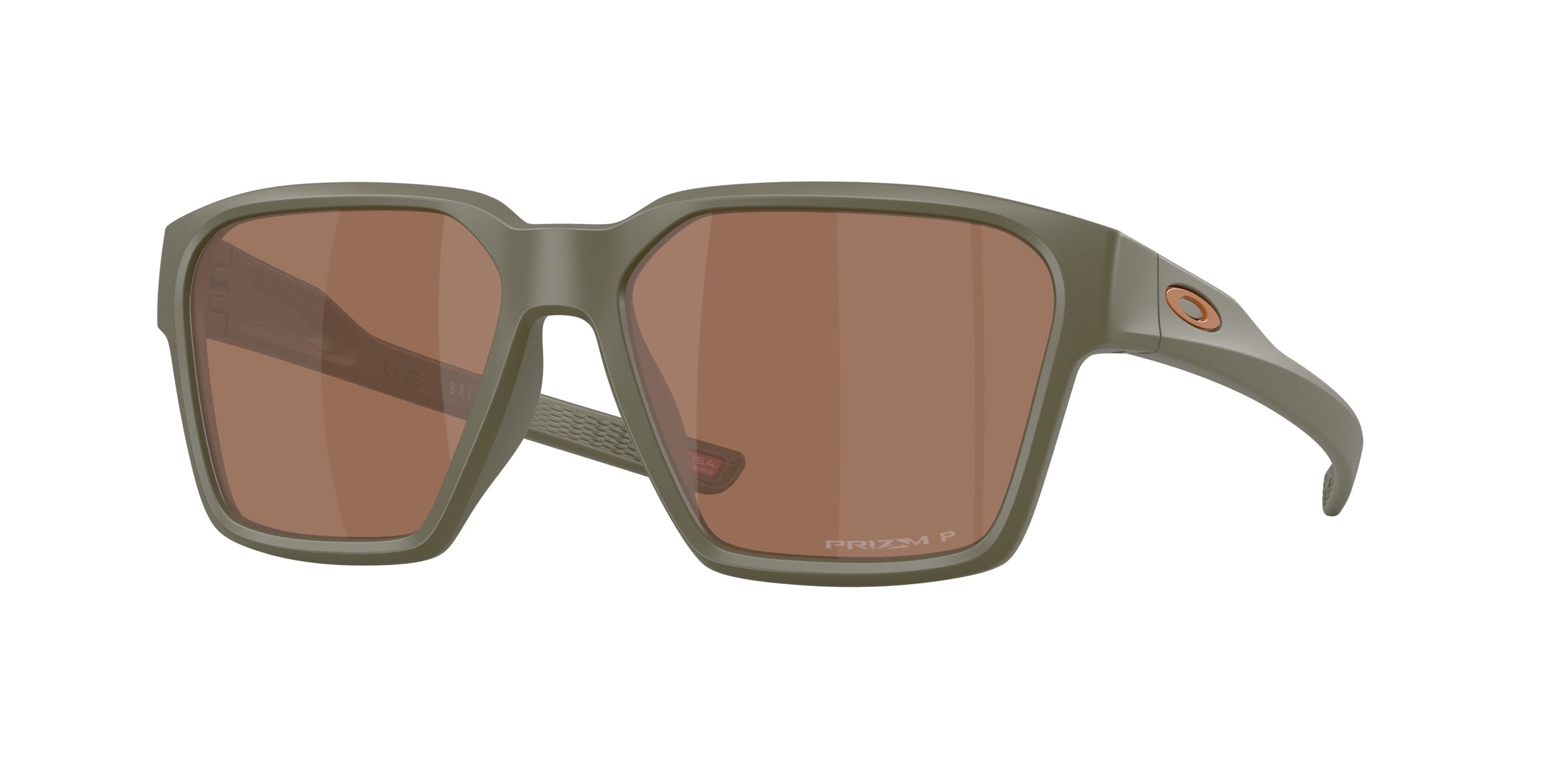 Oakley 0OO9497 Briza Sunglasses in Matte moss with Prizm tungsten polarized lenses