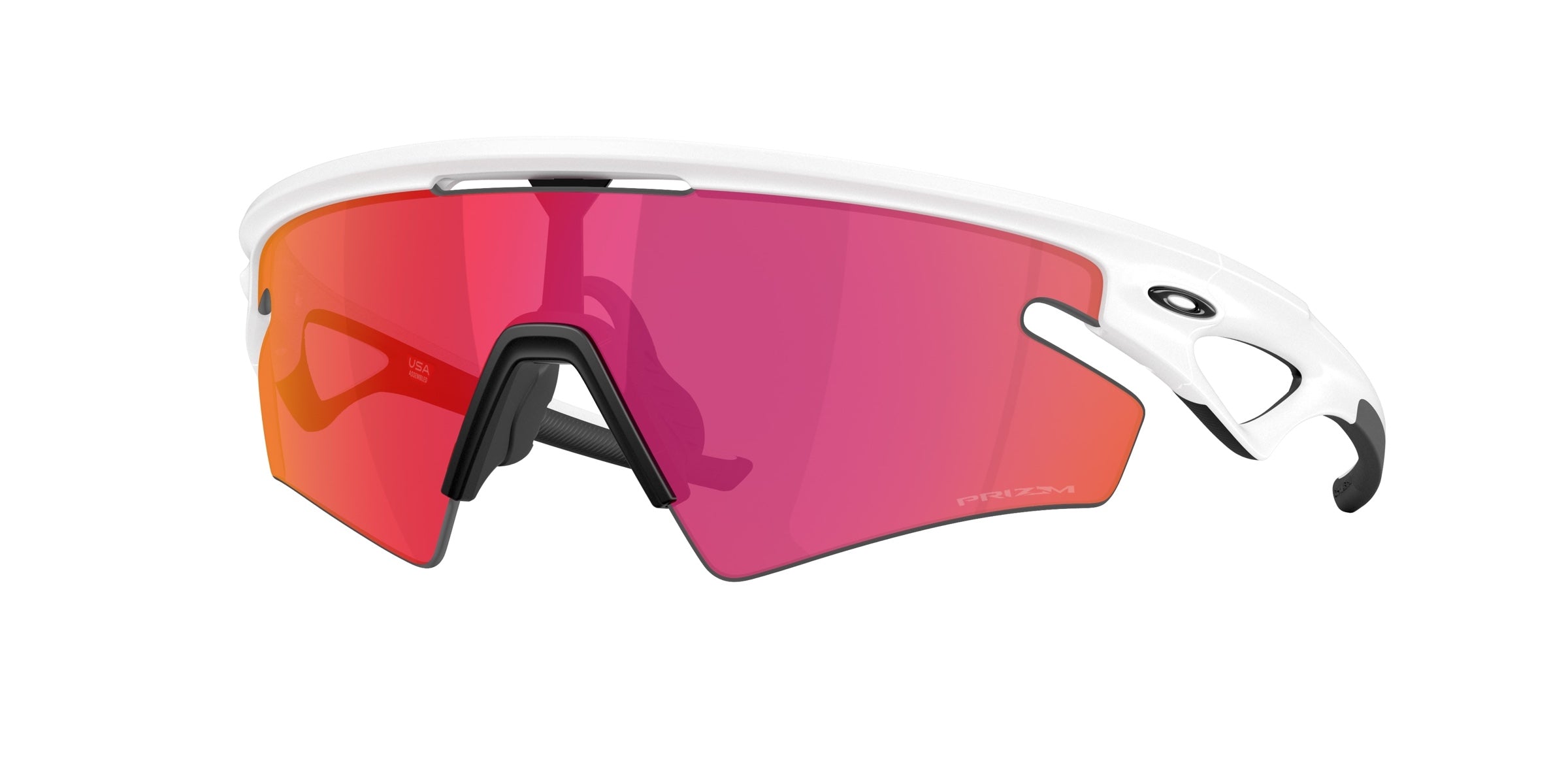 Oakley 0OO9499 Sphaera Slash Sunglasses in Matte white with Prizm field lenses
