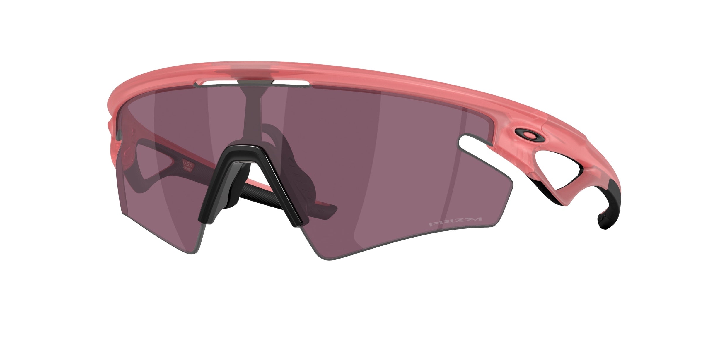 Oakley 0OO9499 Sphaera Slash Sunglasses in Transparent paloma with Prizm road black lenses