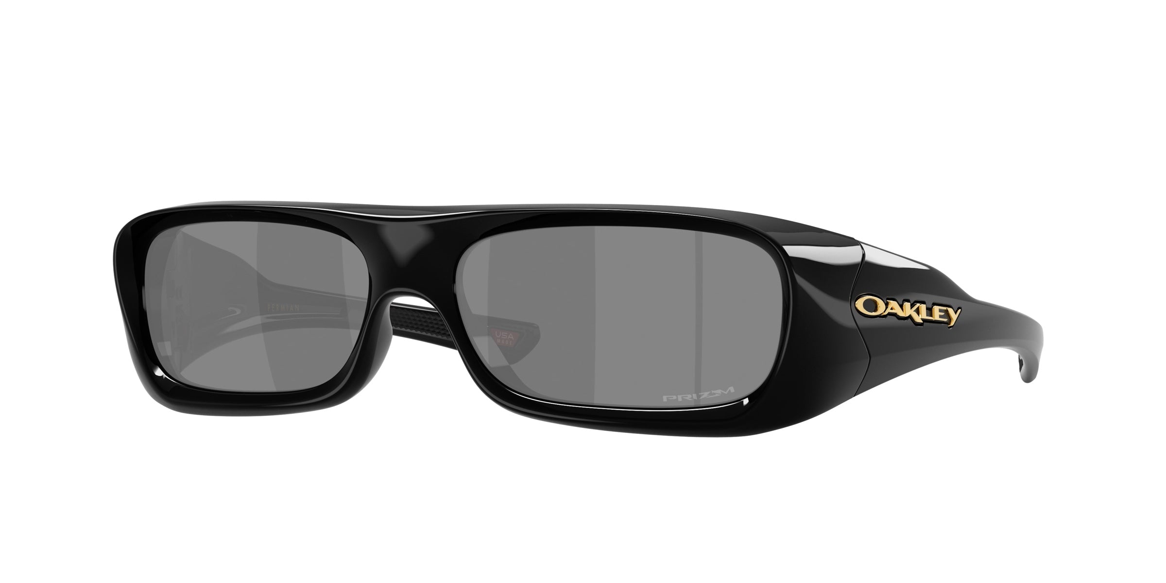 Oakley 0OO9520 Permian Sunglasses in Black with Prizm black lenses