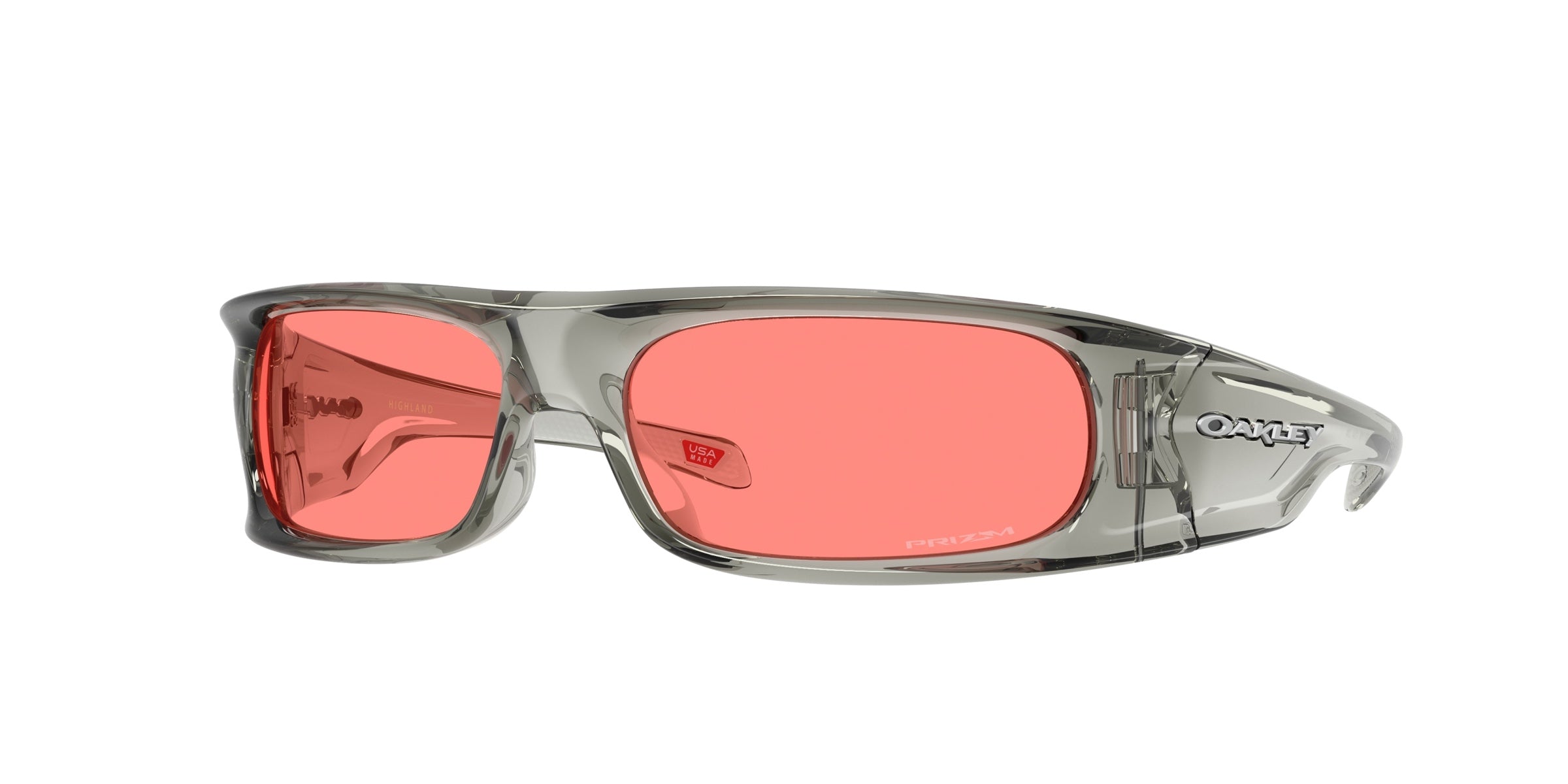 Oakley 0OO9522 Highland Sunglasses in Grey ink with Prizm peach lenses
