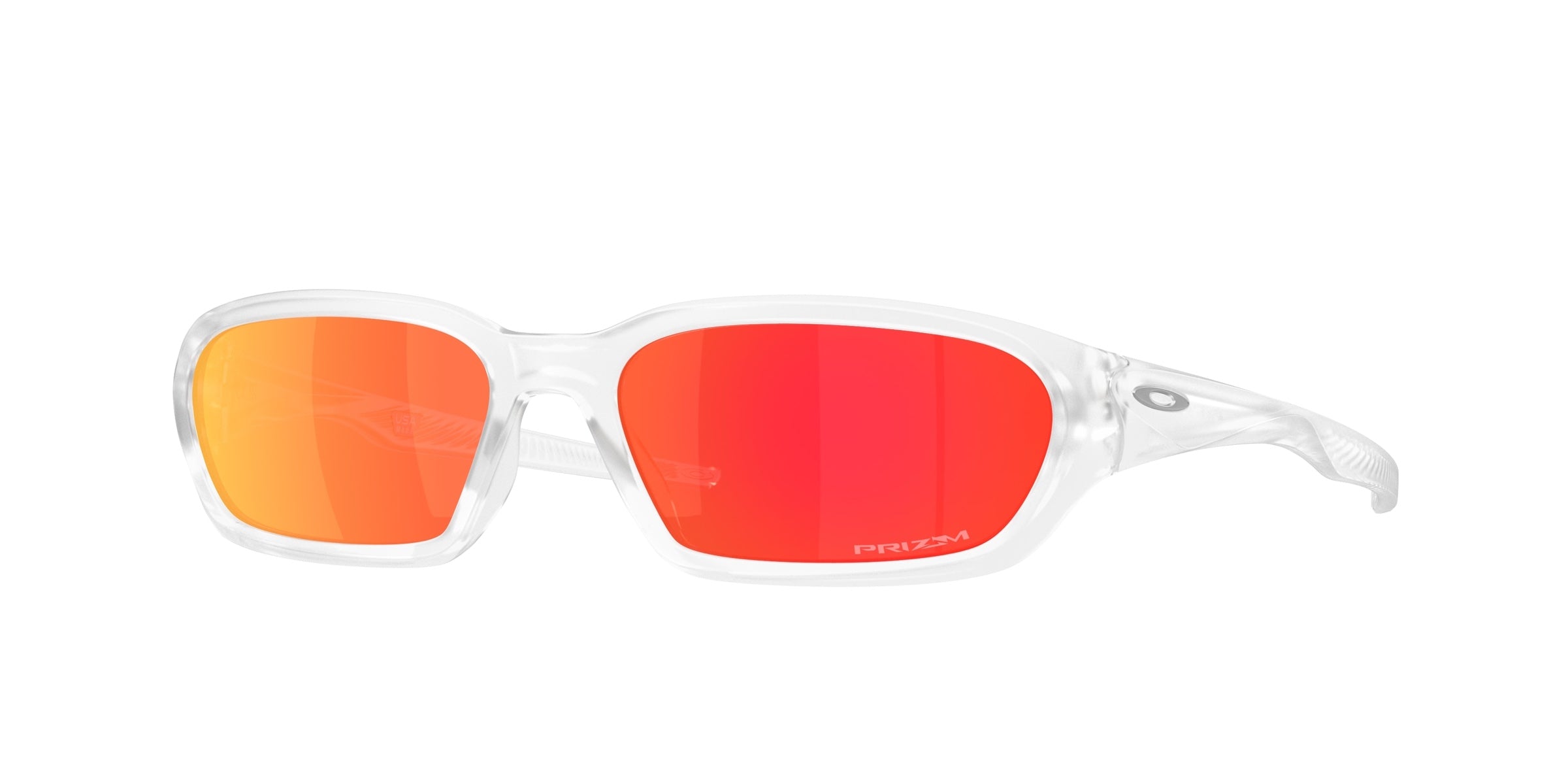 Oakley 0OO9530 Terraforma Sunglasses in Matte clear with Prizm ruby lenses