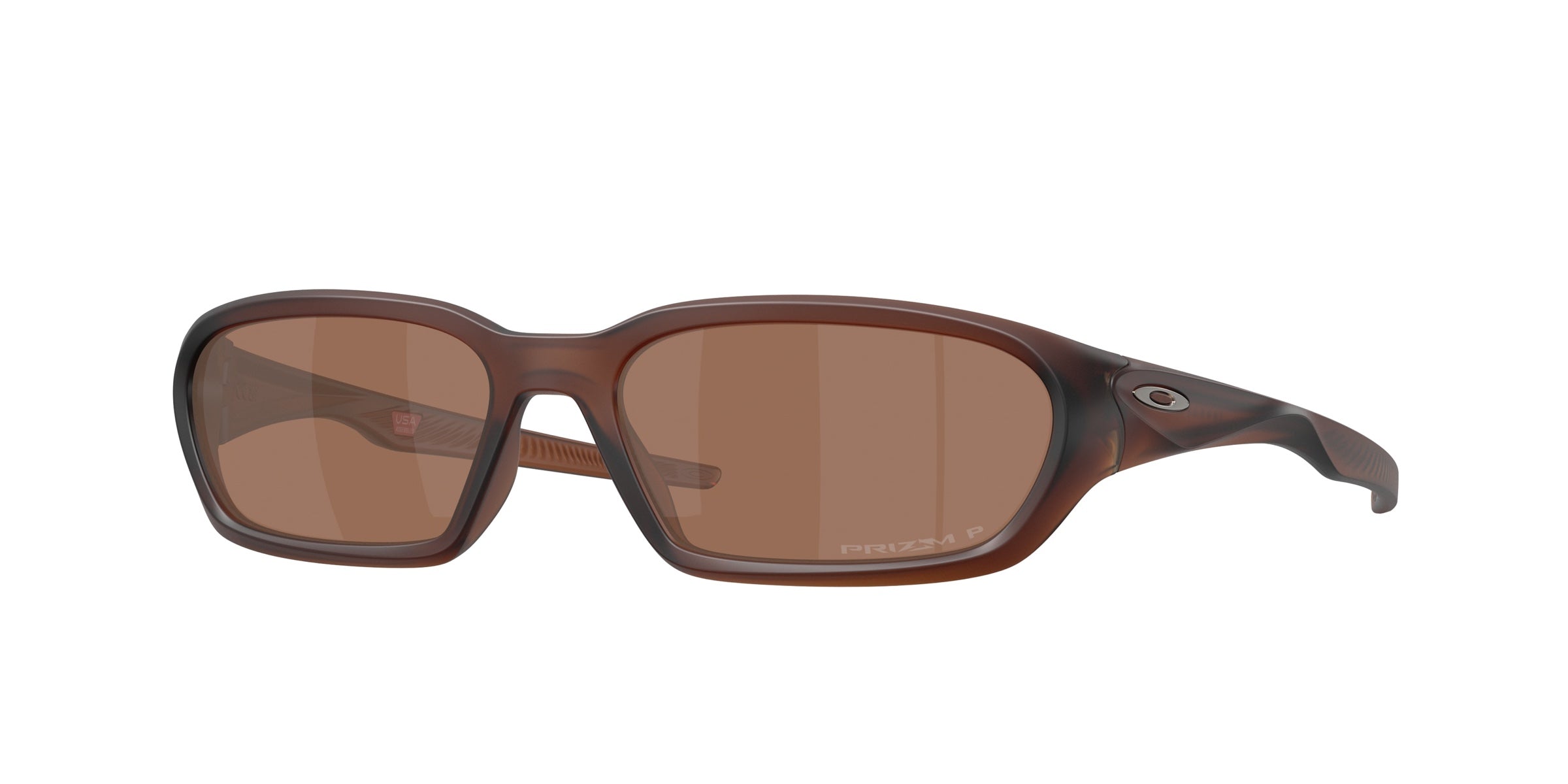 Oakley 0OO9530 Terraforma Sunglasses in Matte rootbeer with Prizm tungsten polarized lenses