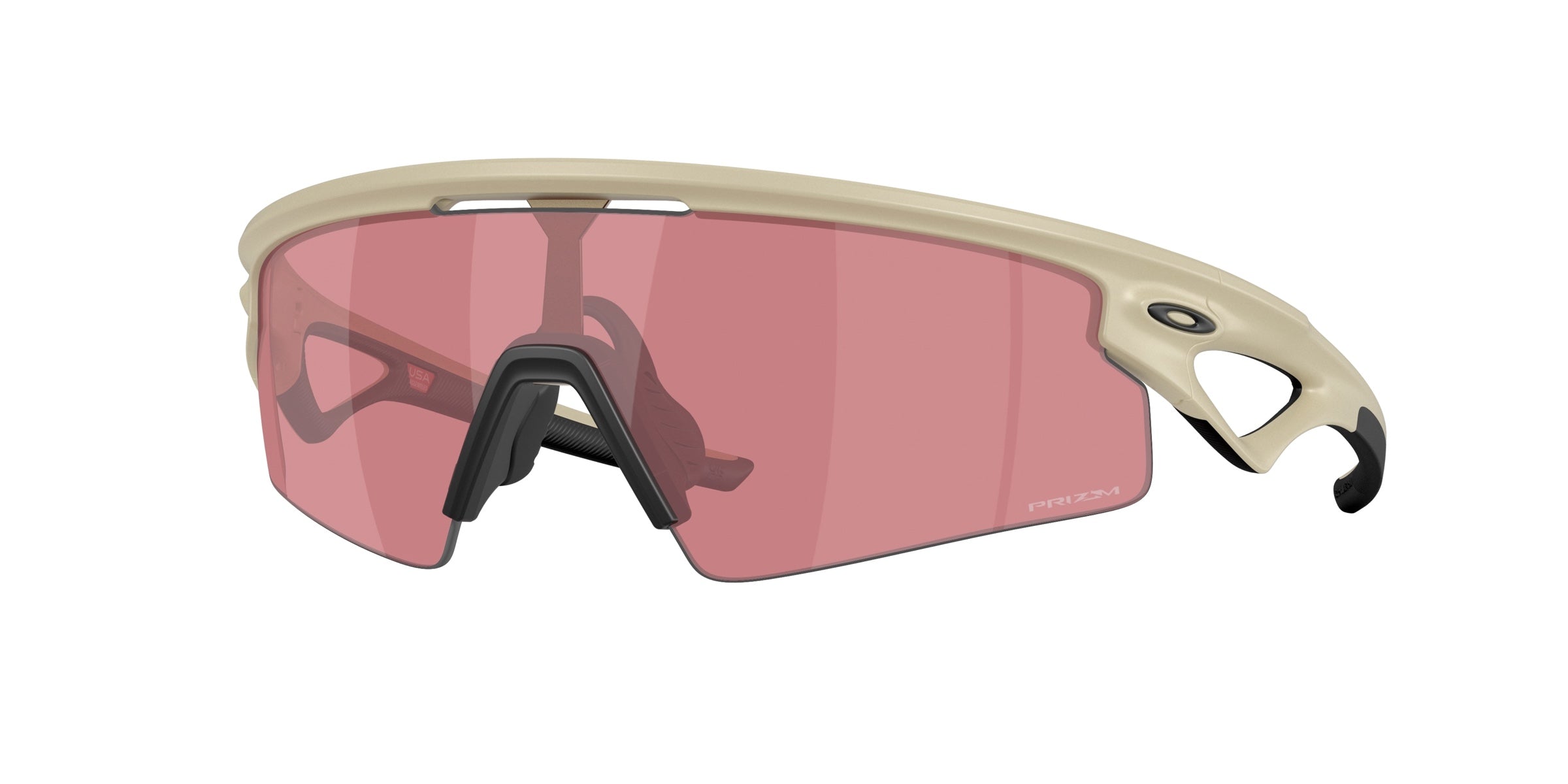 Oakley 0OO9531 Sphaera Strike Sunglasses in Matte sand with Prizm dark golf lenses