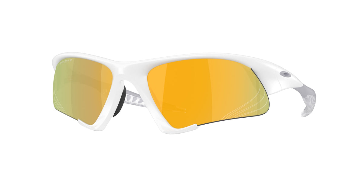 Oakley 0OO9532 Suture Jacket Sunglasses in Matte white with Prizm 24k polarized lenses