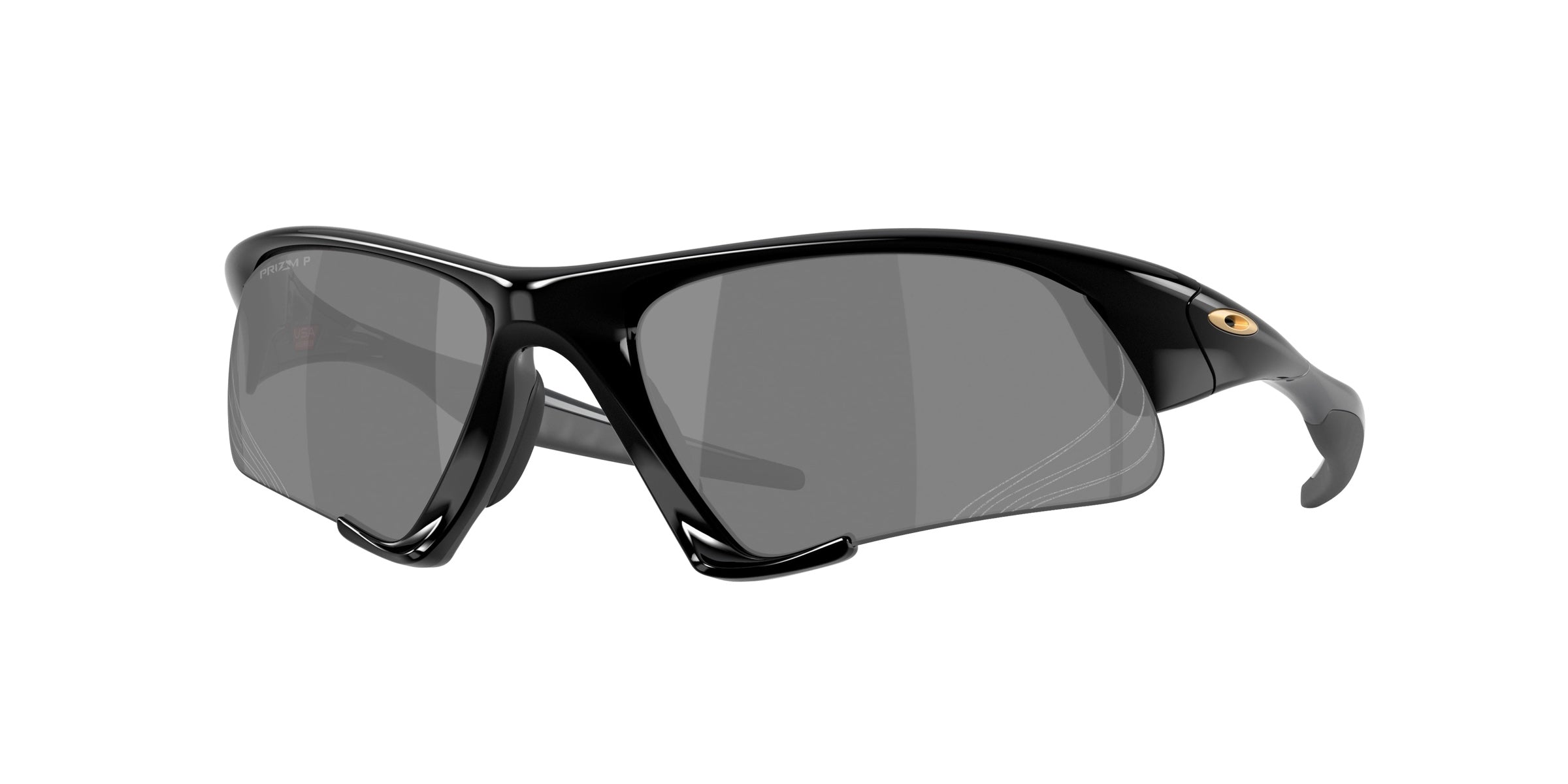 Oakley 0OO9532 Suture Jacket Sunglasses in Polished black with Prizm black polarized lenses