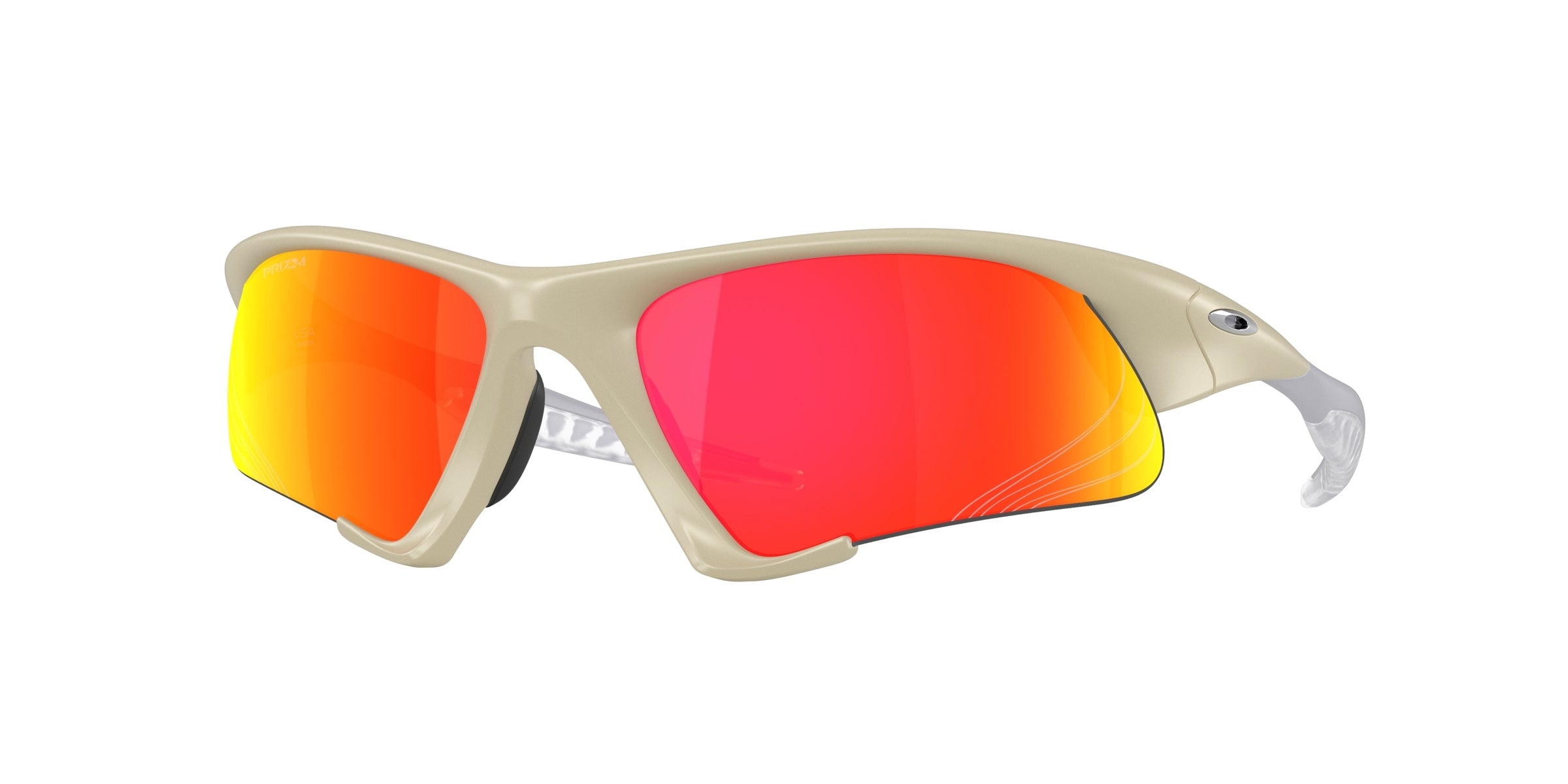 Oakley 0OO9532 Suture Jacket Sunglasses in Matte sand with Prizm ruby lenses