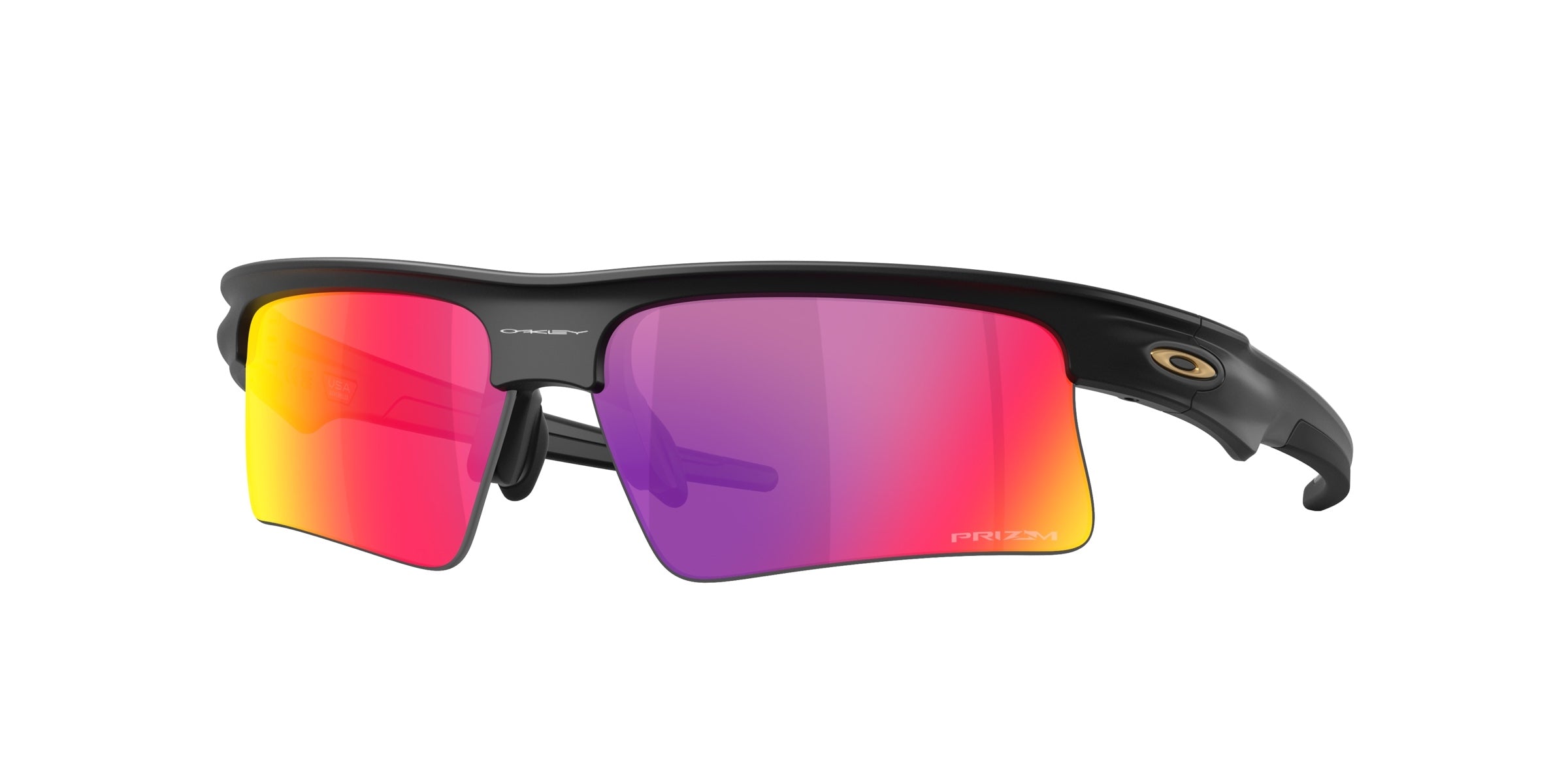 Oakley 0OO9534 Bisphaera Speed Sunglasses in Matte black with Prizm road lenses