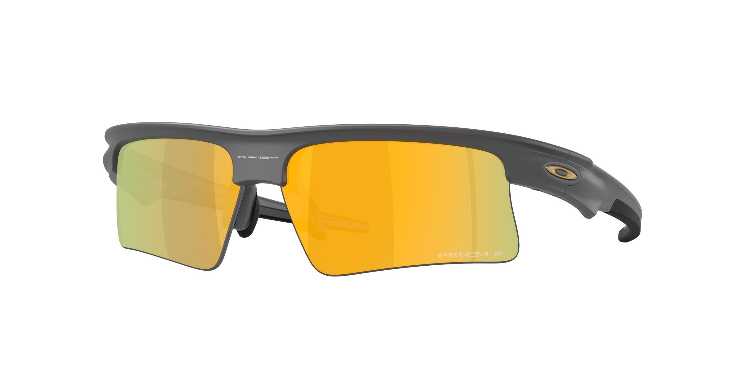 Oakley 0OO9534 Bisphaera Speed Sunglasses in Matte carbon with Prizm 24k polarized lenses