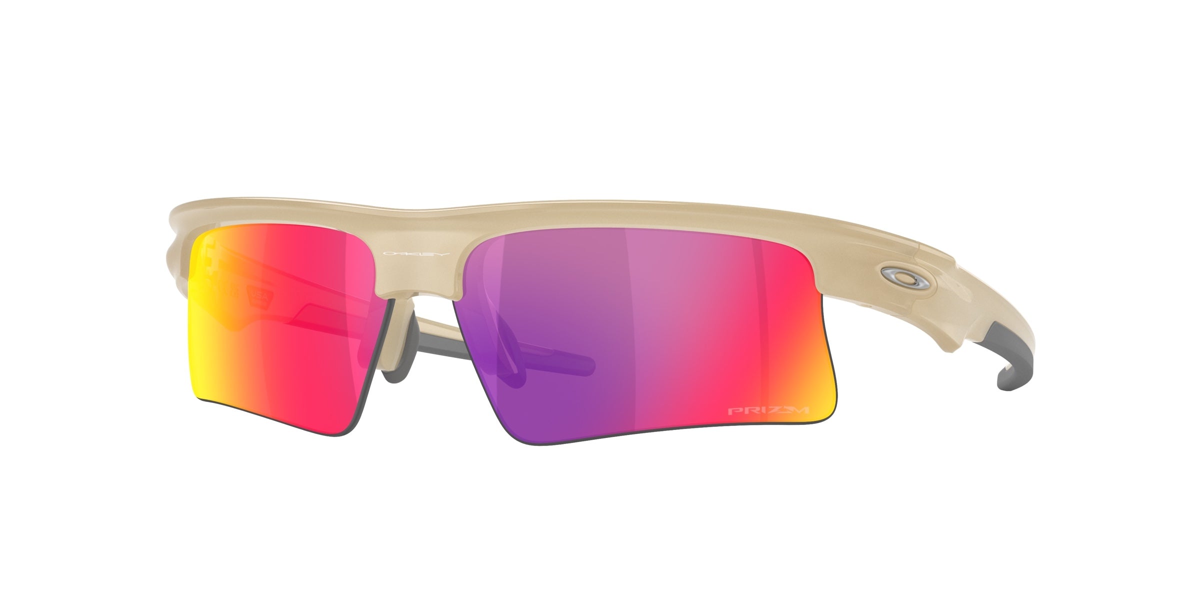 Oakley 0OO9534 Bisphaera Speed Sunglasses in Sandstorm with Prizm road lenses