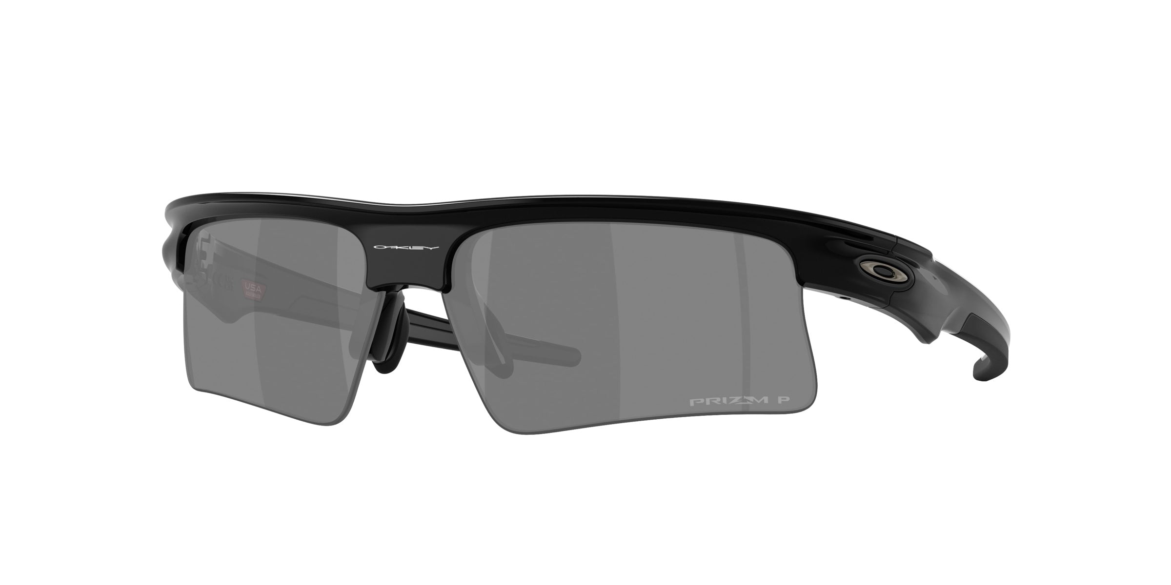 Oakley 0OO9534 Bisphaera Speed Sunglasses in Polished black with Prizm black polarized lenses