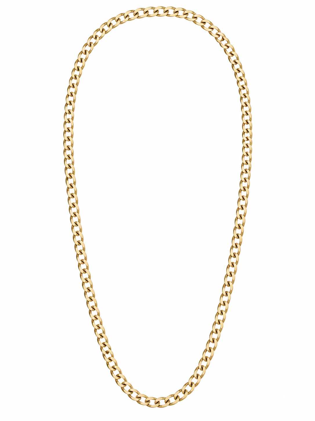 9ct Curb Link Chain 60cm 4.5mm