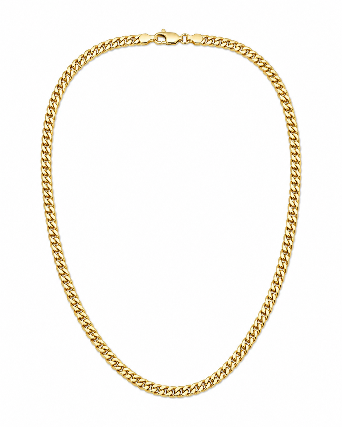 9ct Gold Urban Link Chain 45cm 4mm 15.2g