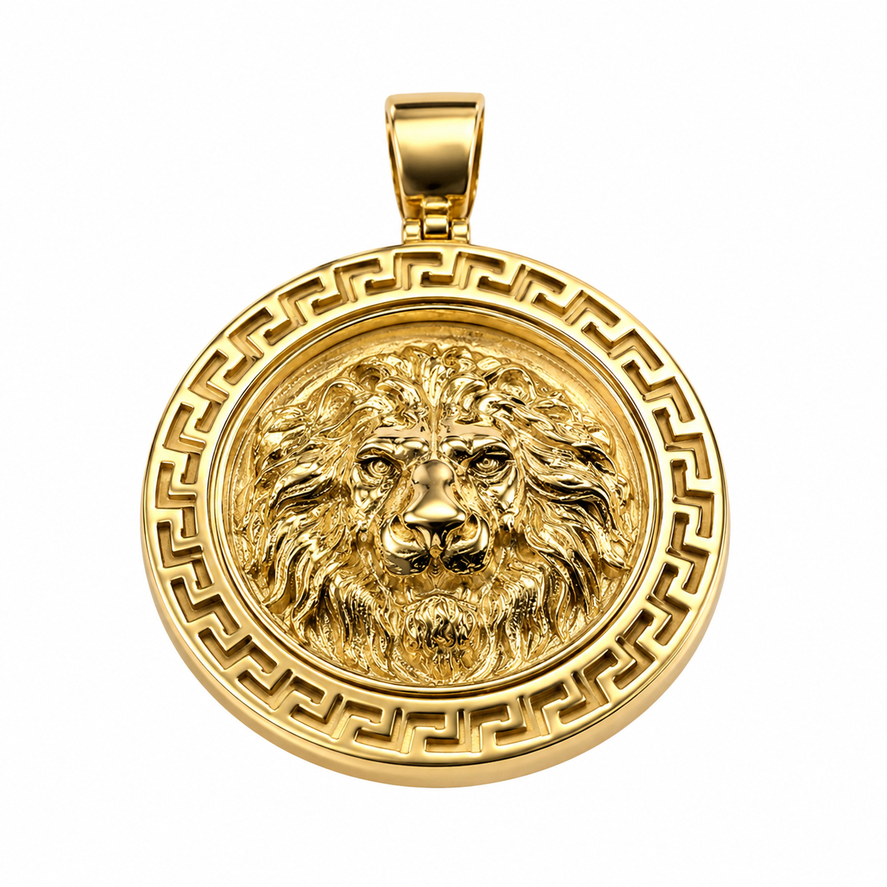 9ct Lion Frame Pendant