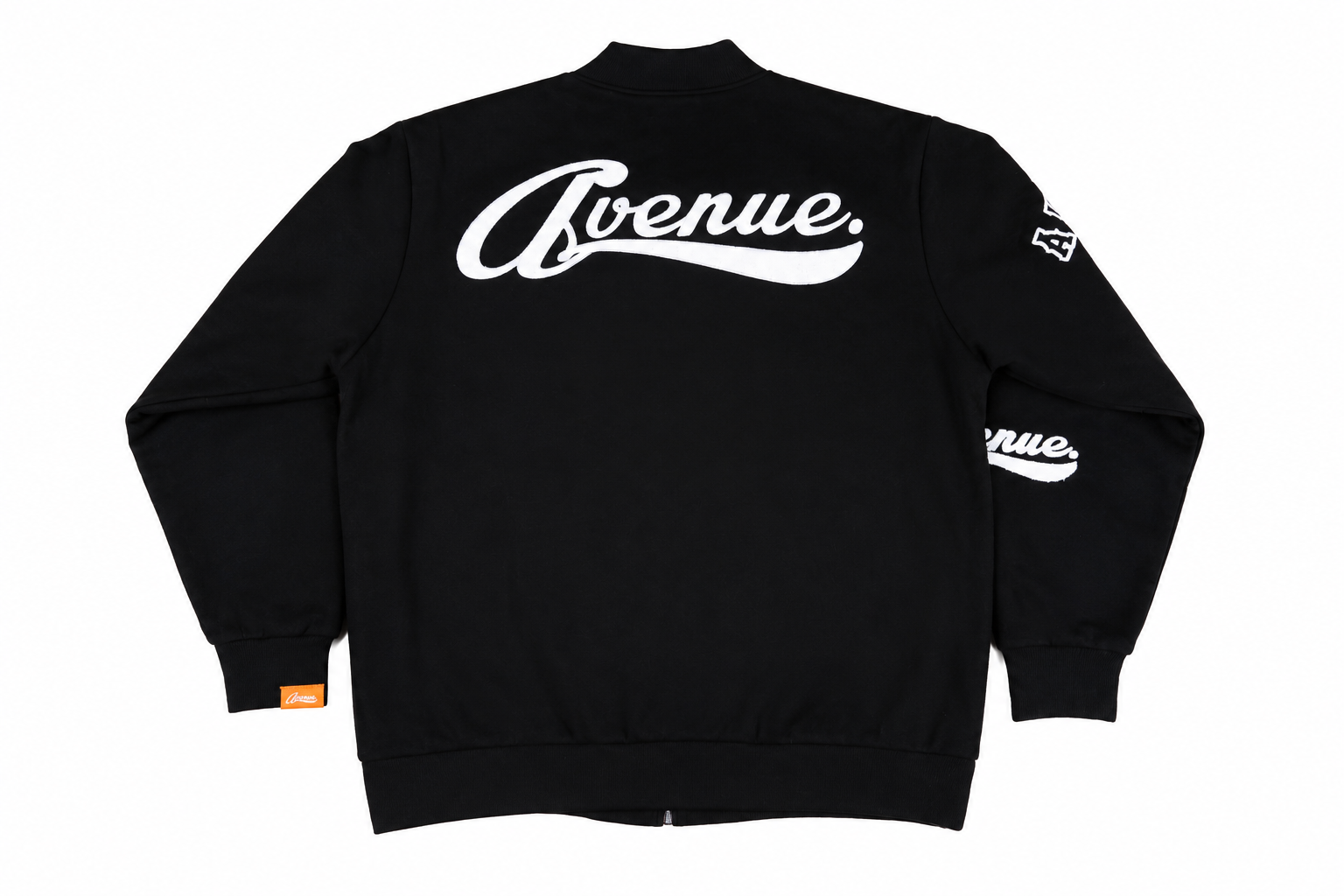 Avenue Varsity Black Jacket