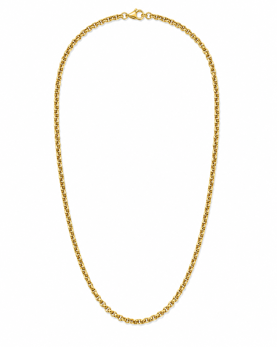 9ct Belcher Chain 50cm 3mm