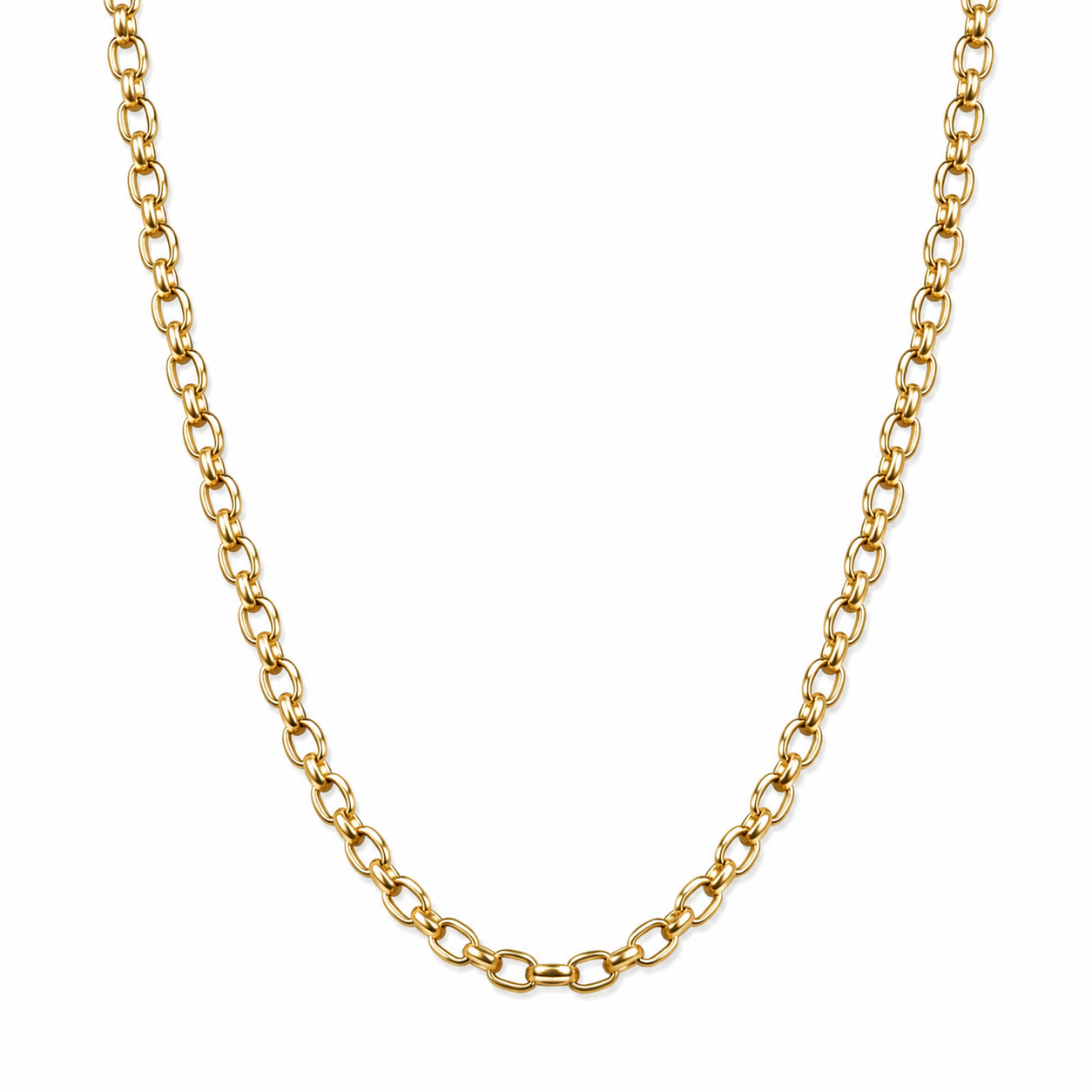 9ct Gold Belcher Chain 46cm 15.4g