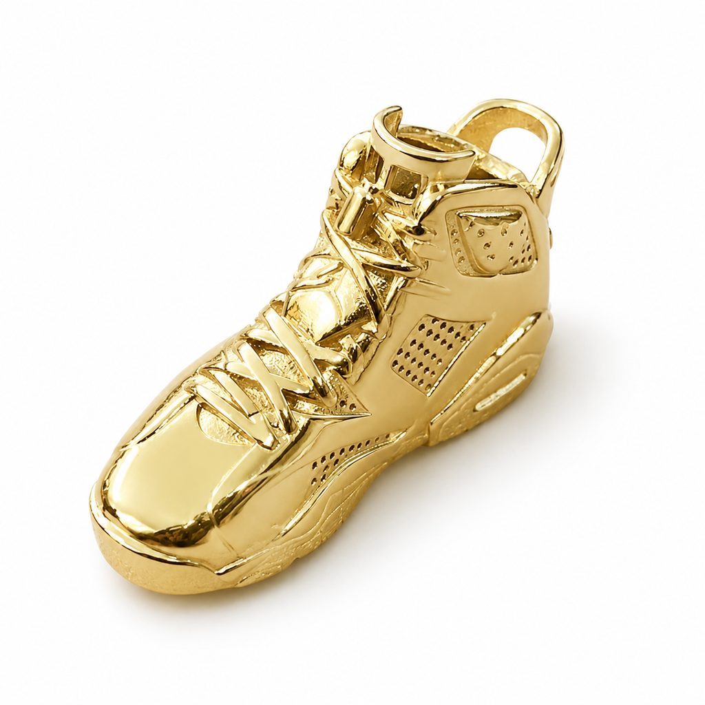9ct Gold Jordan 6 Shoe Pendant