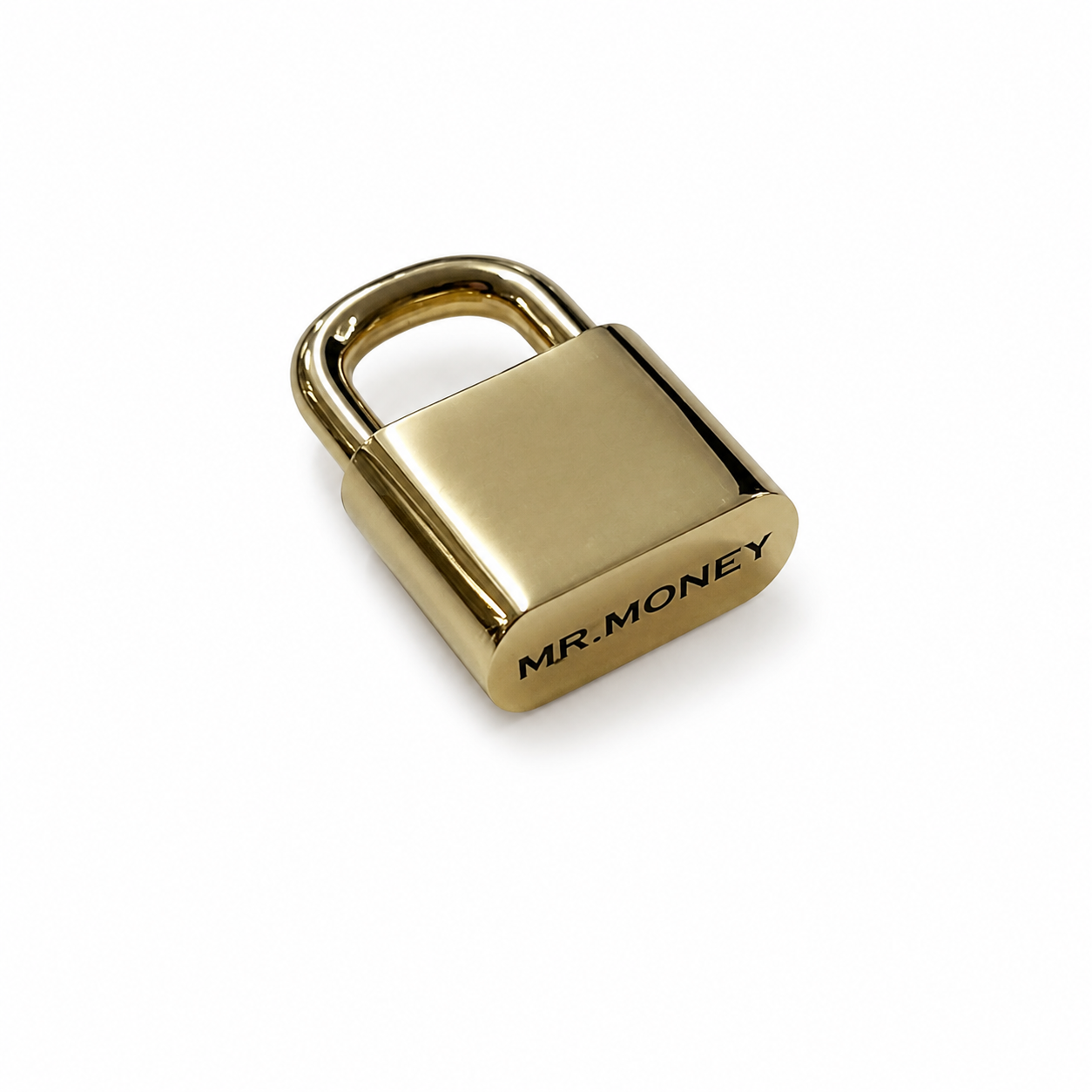 9ct Gold MR MONEY Pad Lock