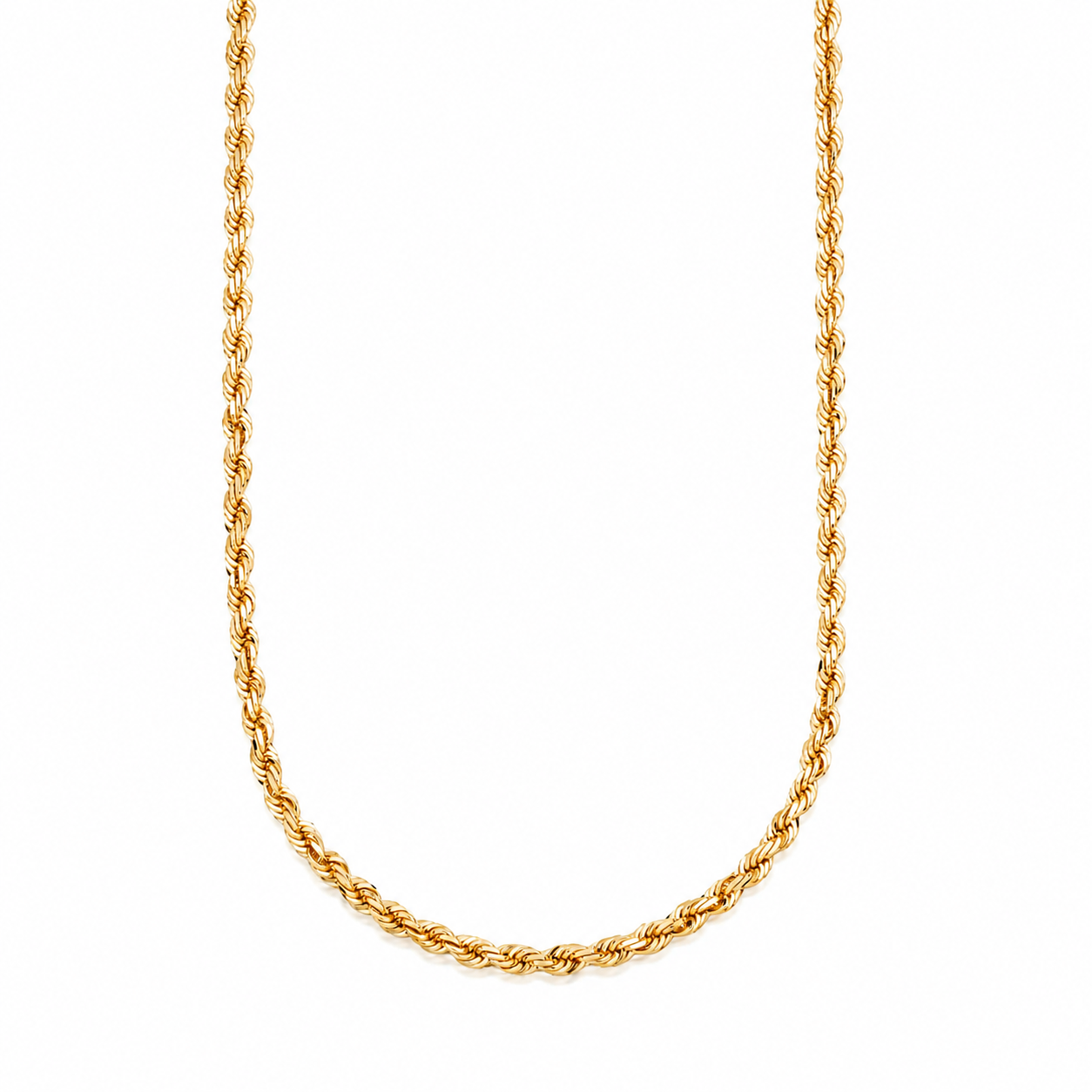 9ct Gold Rope Twist Chain