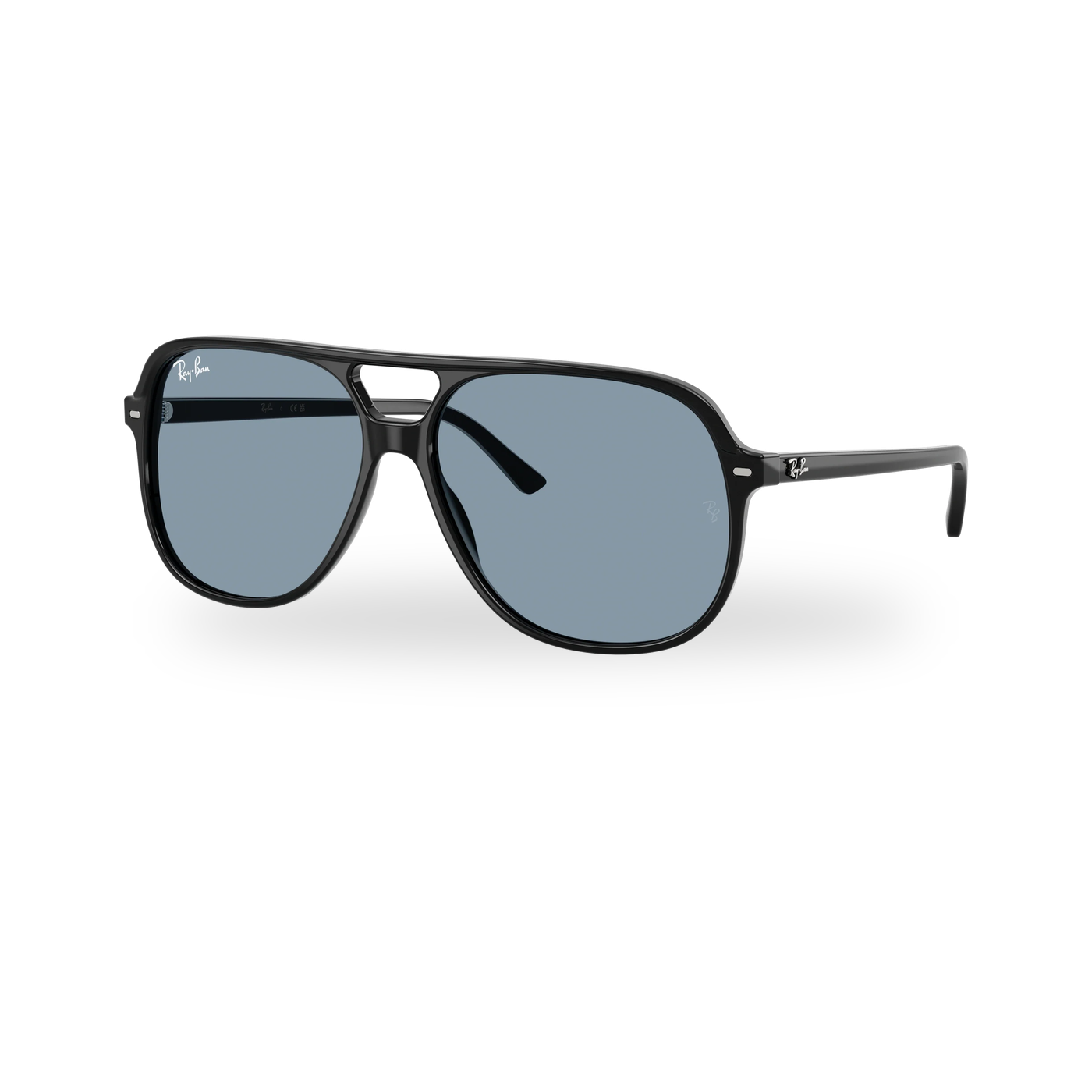 Ray-Ban RB2198 Bill Sunglasses - Black / Blue supplier product photo - transparent product photo with soft shadow