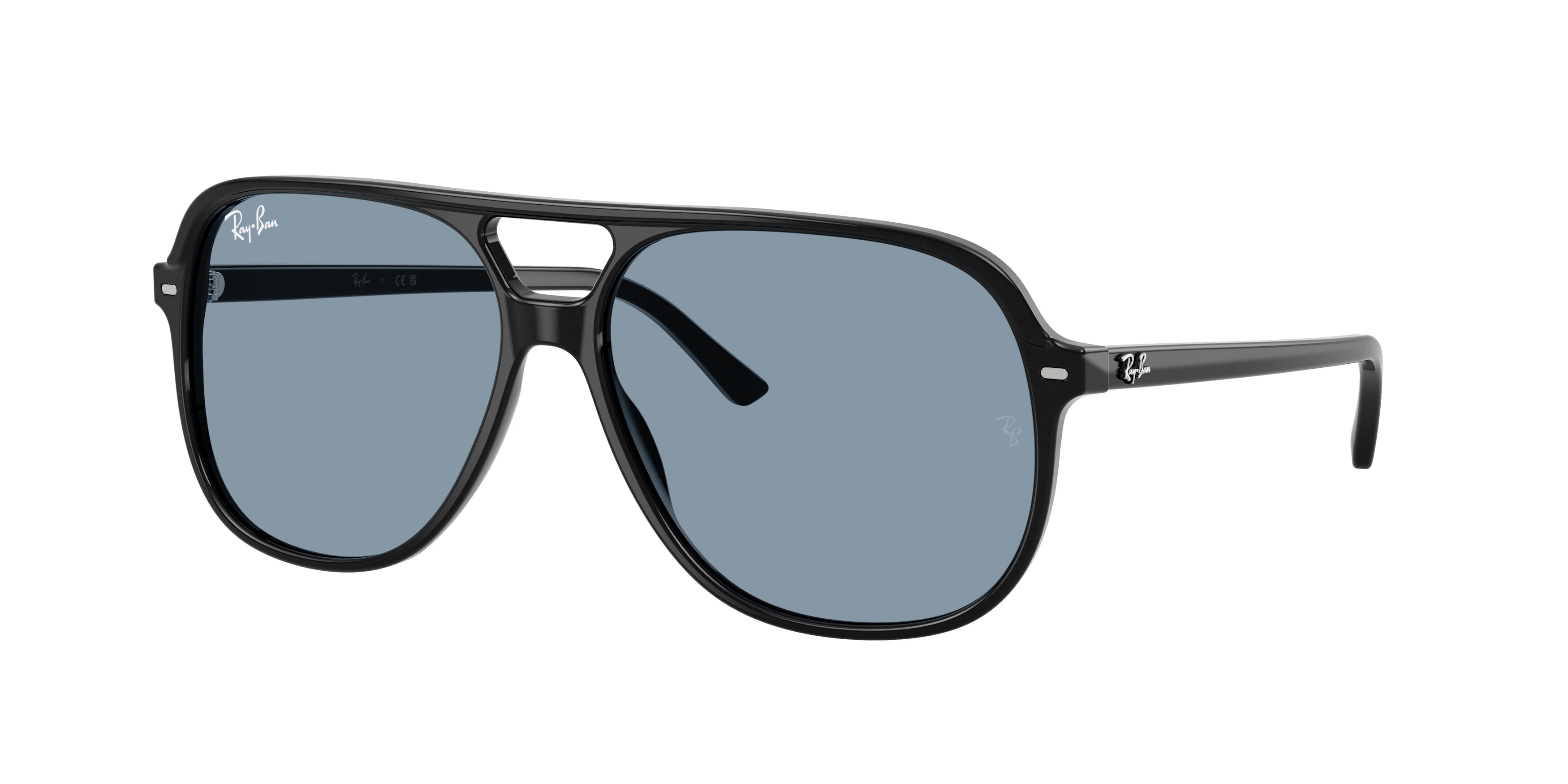 Ray-Ban RB2198 Bill Sunglasses - Black / Blue - original supplier photo