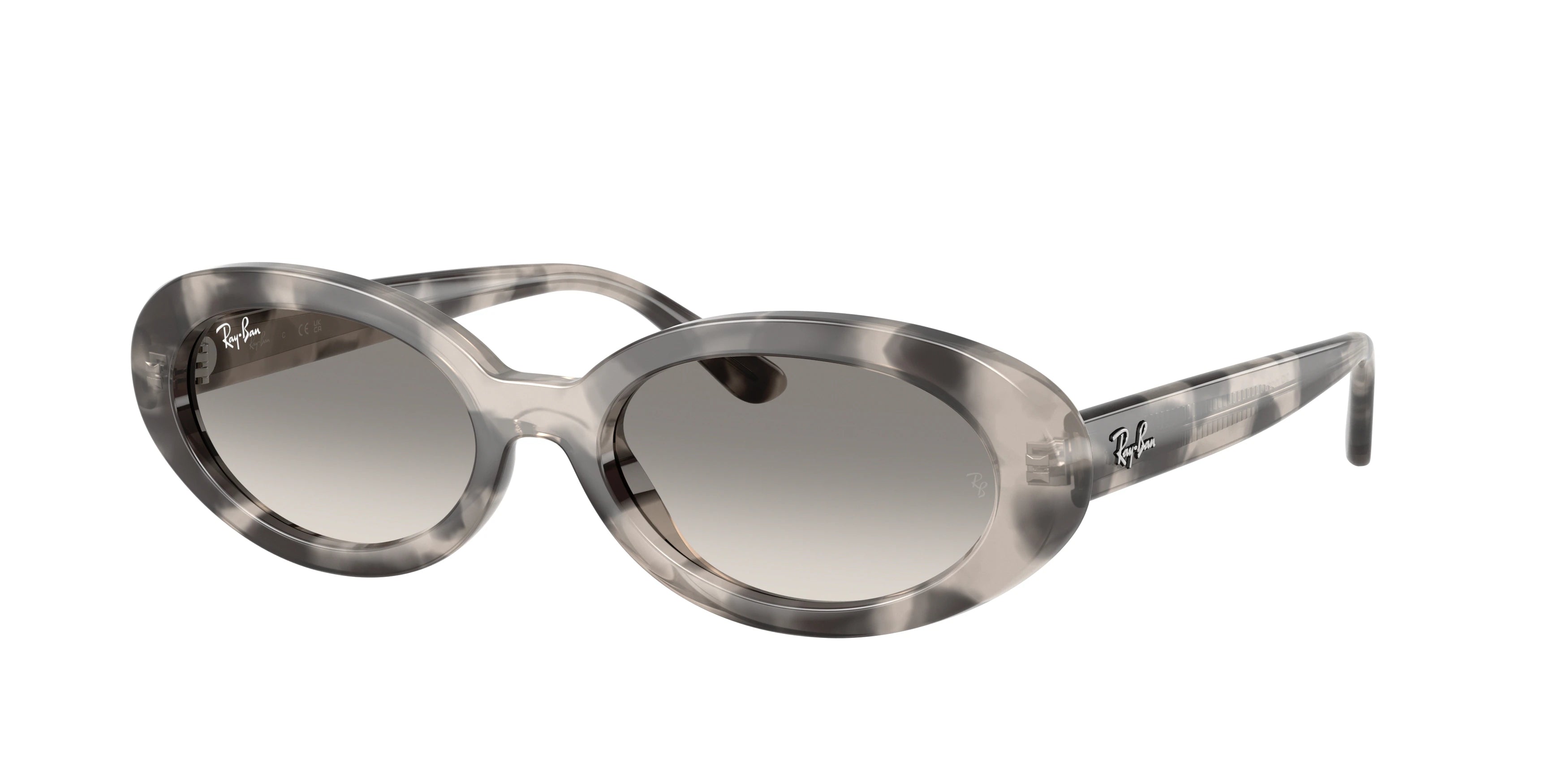Ray-Ban RB2223 Sunglasses - Opal Grey Havana / Clear Gradient Grey - original supplier photo