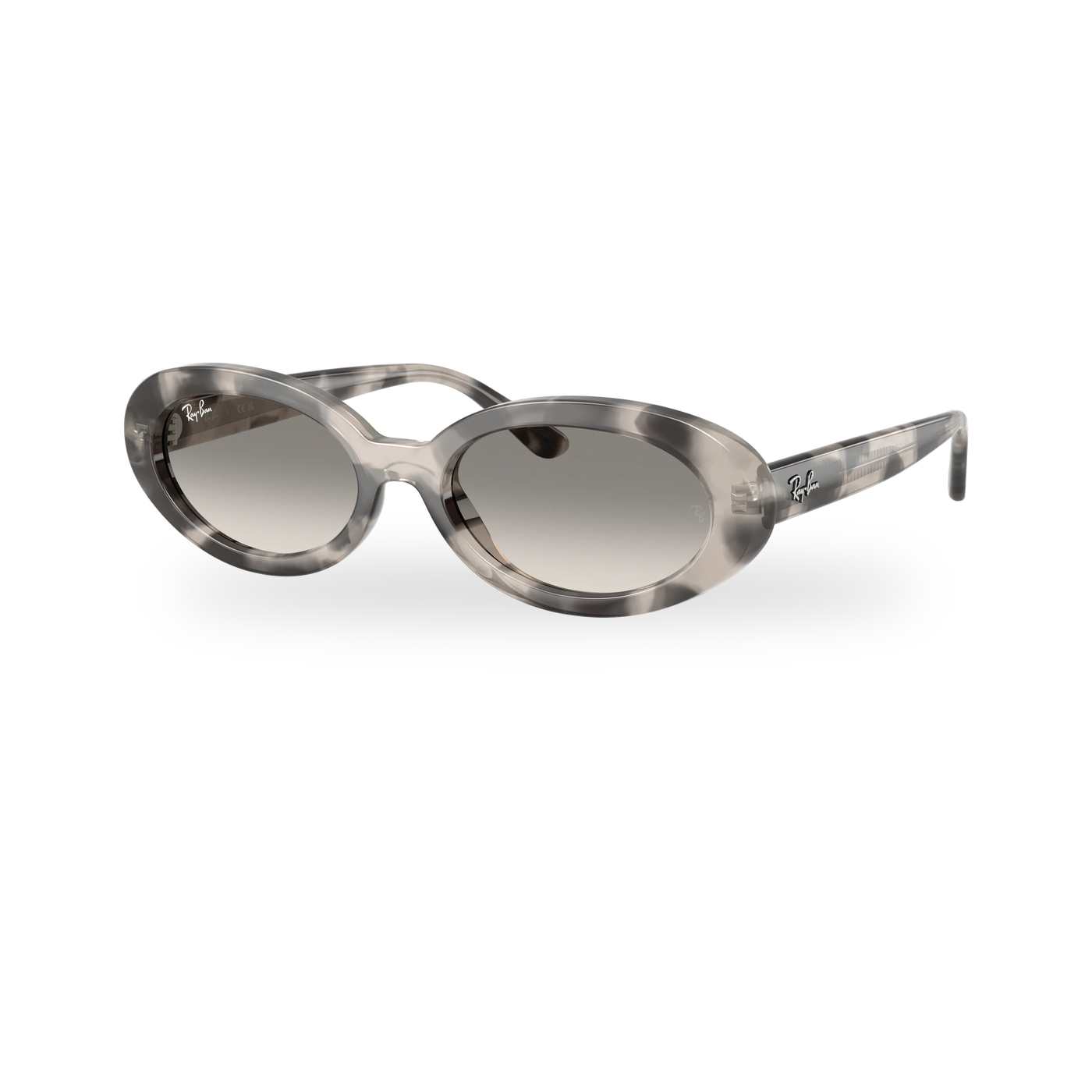 Ray-Ban RB2223 Sunglasses - Opal Grey Havana / Clear Gradient Grey supplier product photo - transparent product photo with soft shadow