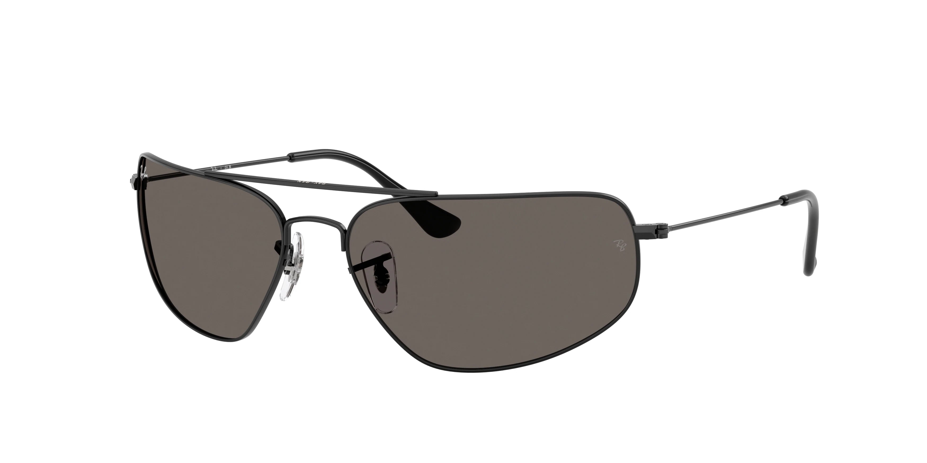Ray-Ban RB3780 Sunglasses - Black / Dark Grey - original supplier photo